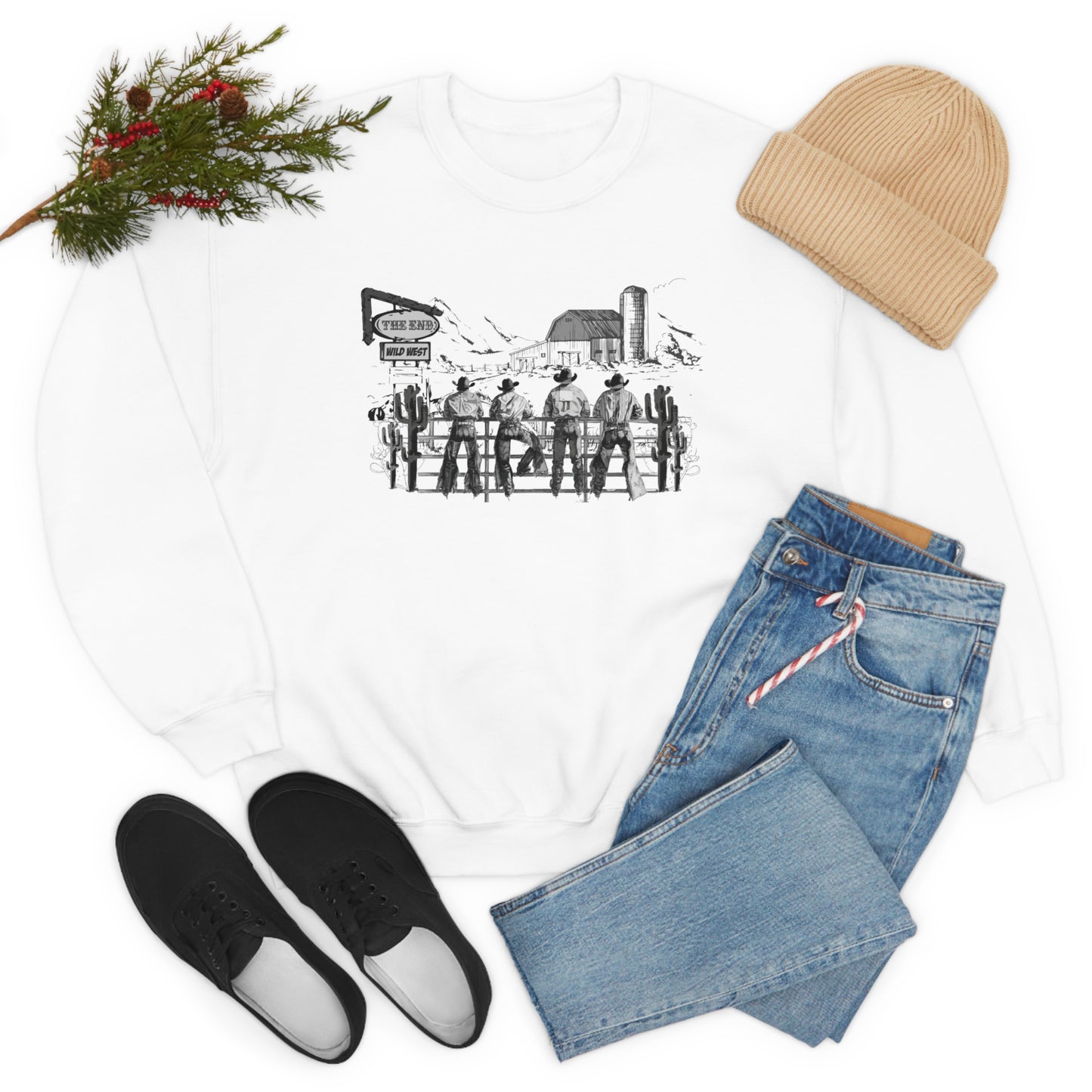 "Rodeo Cowboys" - Unisex Heavy Blend™ Crewneck Sweatshirt