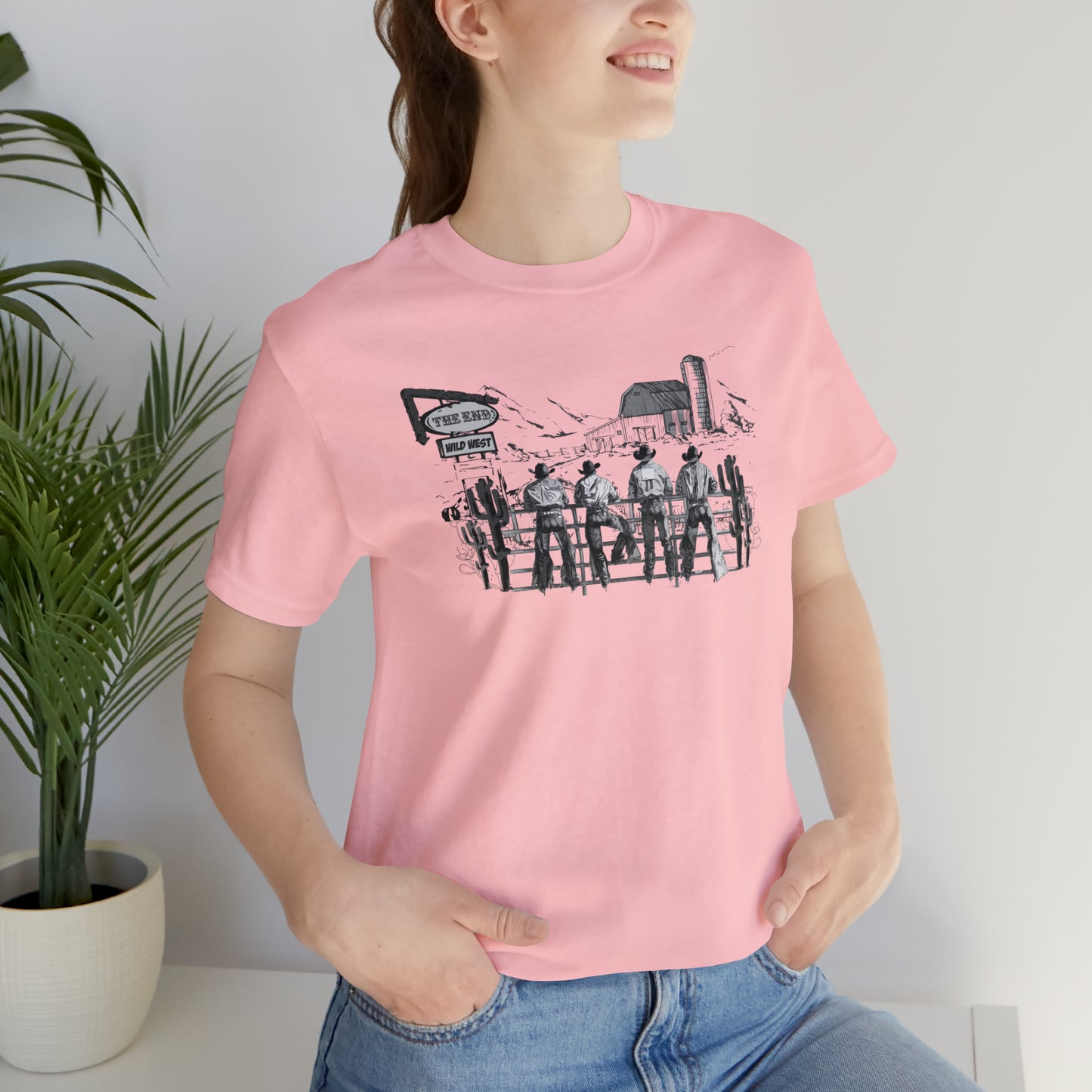 "Rodeo Cowboys" Unisex Jersey Short Sleeve Tee
