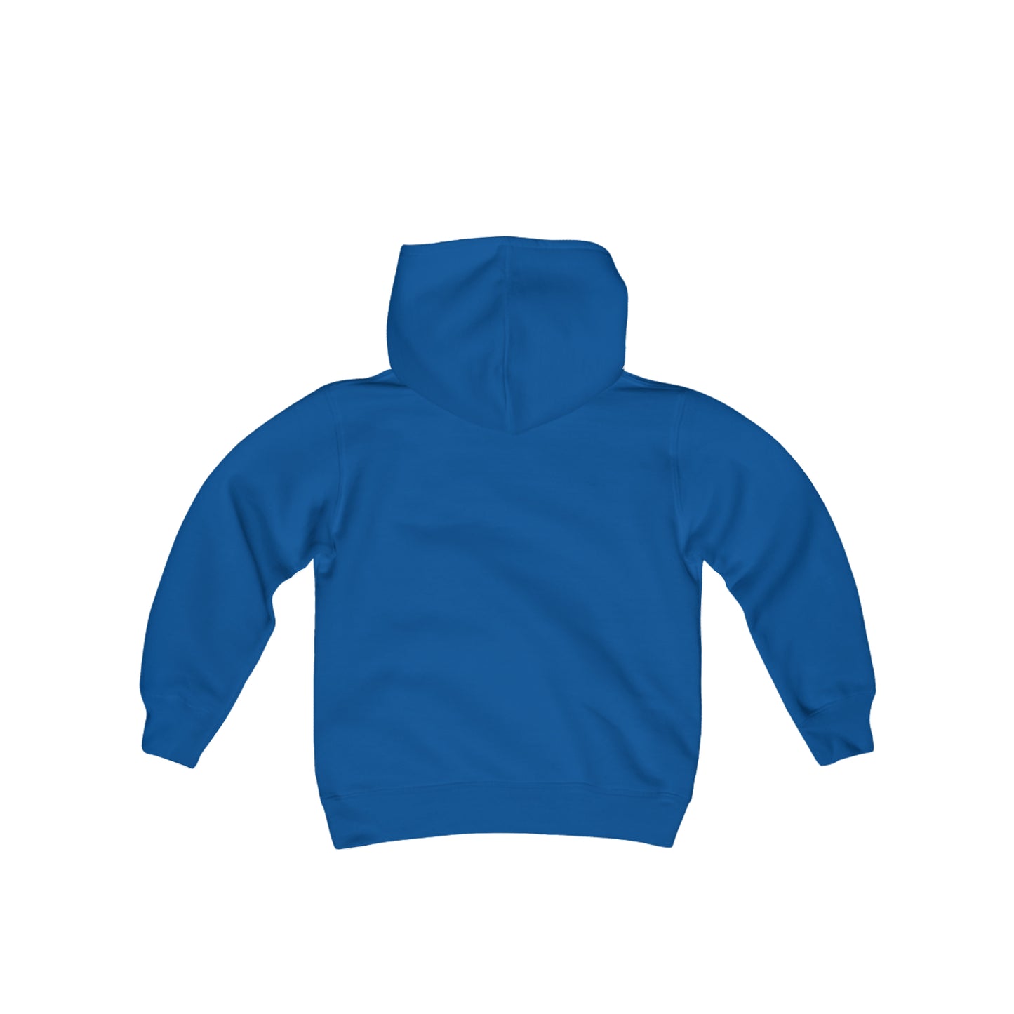 YOUTH - Freeburg Middle School NJHS Golden Circular Character Torch Youth Heavy Blend Hooded Sweatshirt