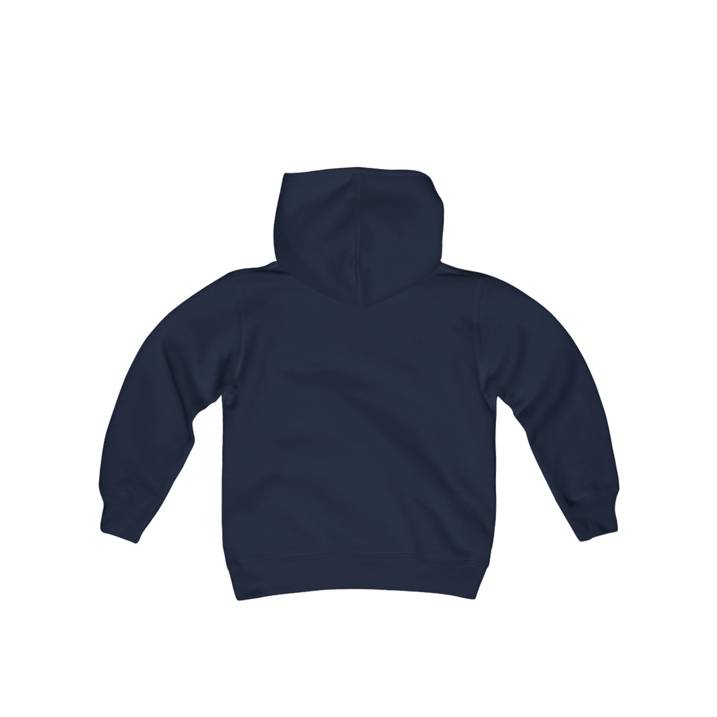 YOUTH - Freeburg Middle School NJHS Golden Circular Character Torch Youth Heavy Blend Hooded Sweatshirt