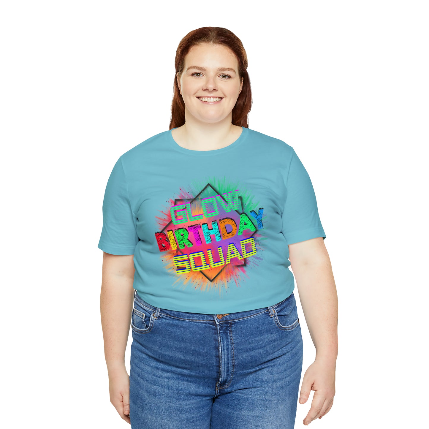 Glow Birthday Squad T-Shirt