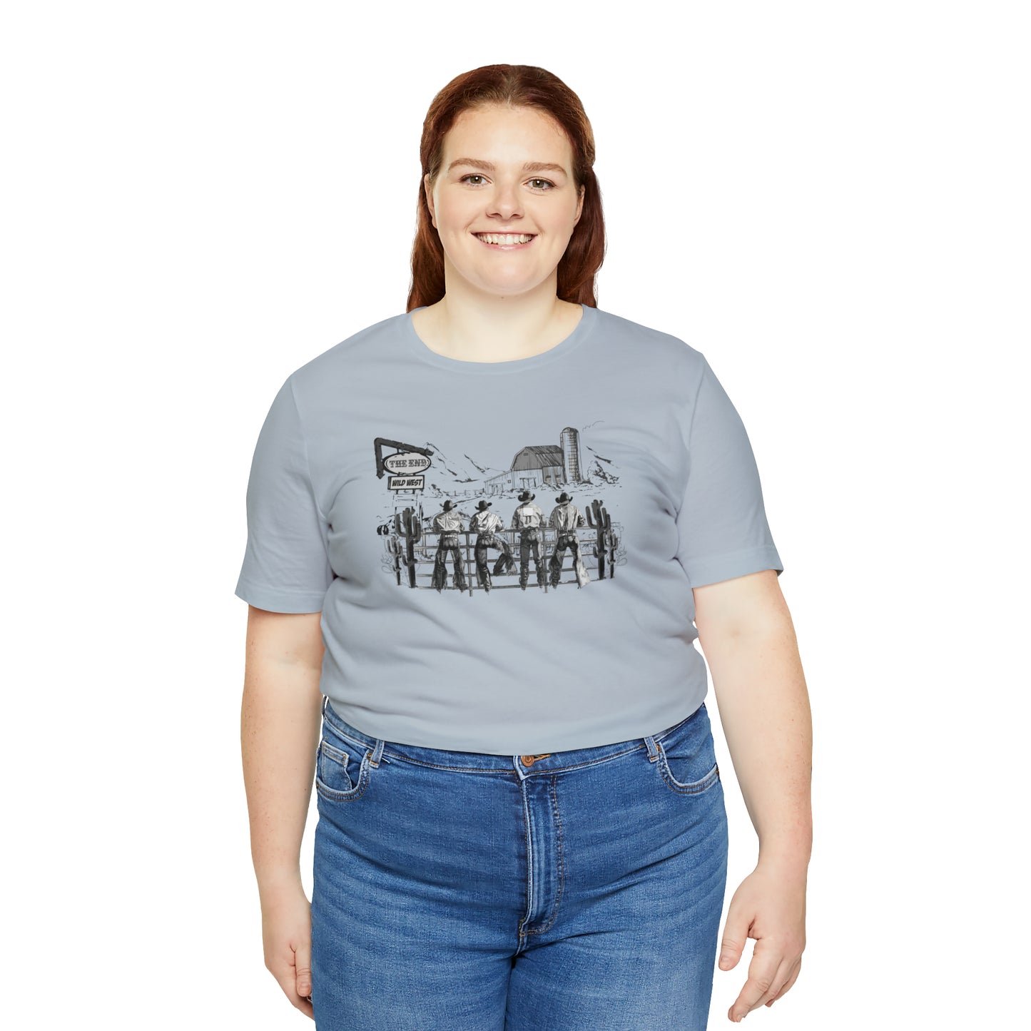 "Rodeo Cowboys" Unisex Jersey Short Sleeve Tee