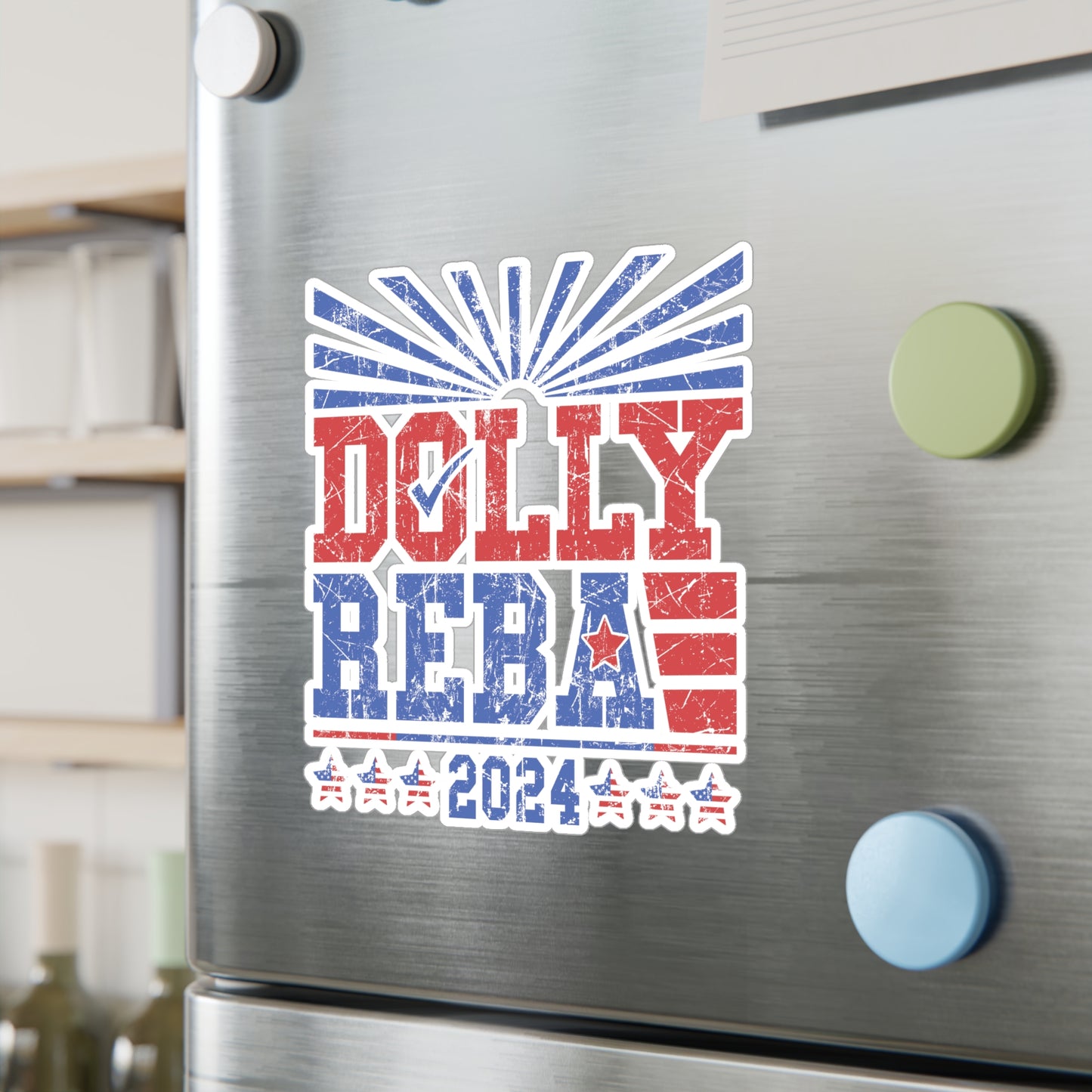 Dolly and Reba for President 2024 Vinyl Decal/Sticker