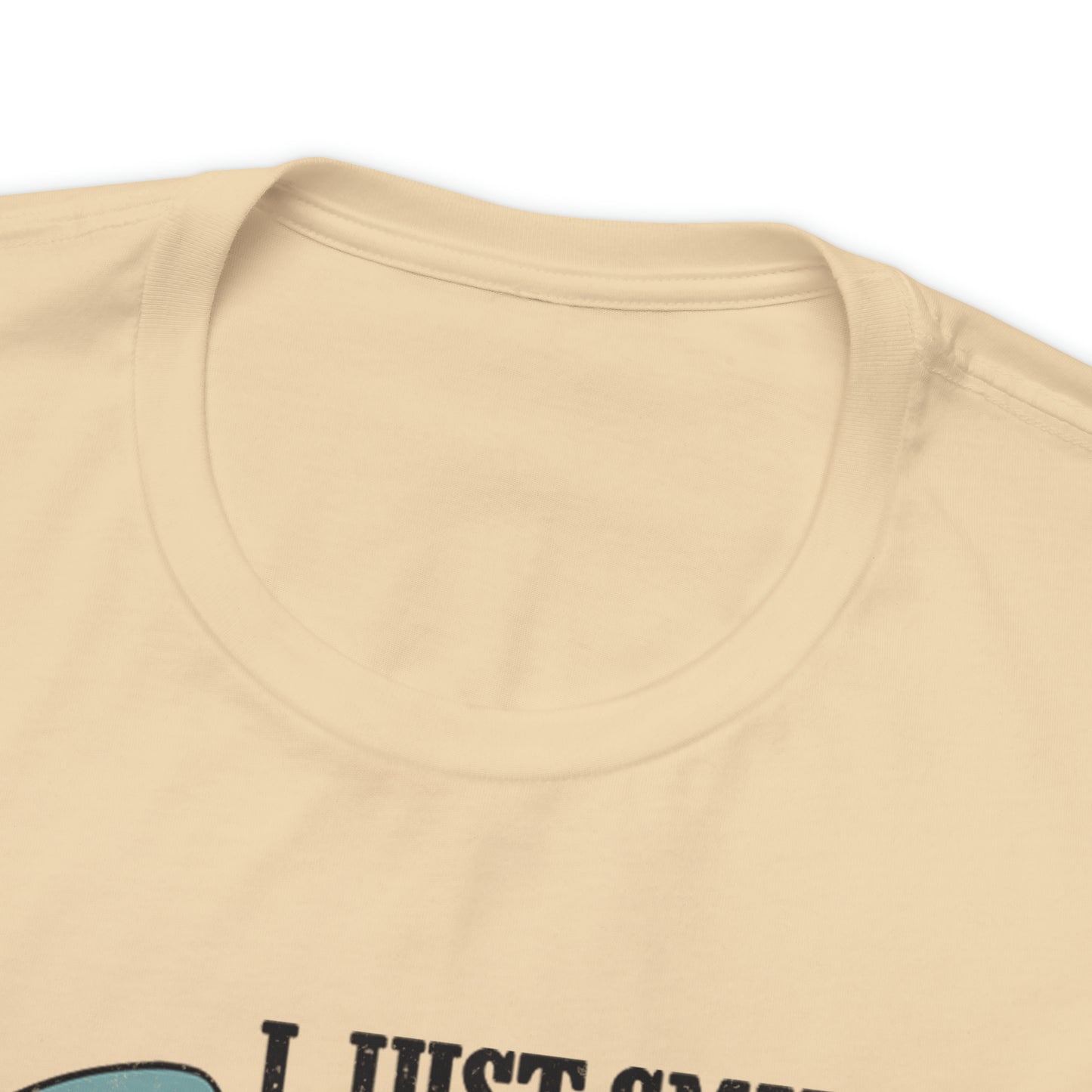 Vintage I just Smile and Say God Bless Unisex Jersey Short Sleeve Tee