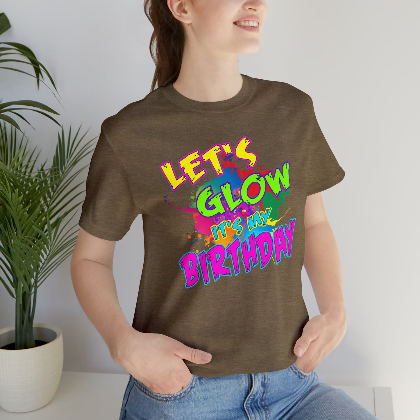 Let's Glow It's My Birthday T-Shirt