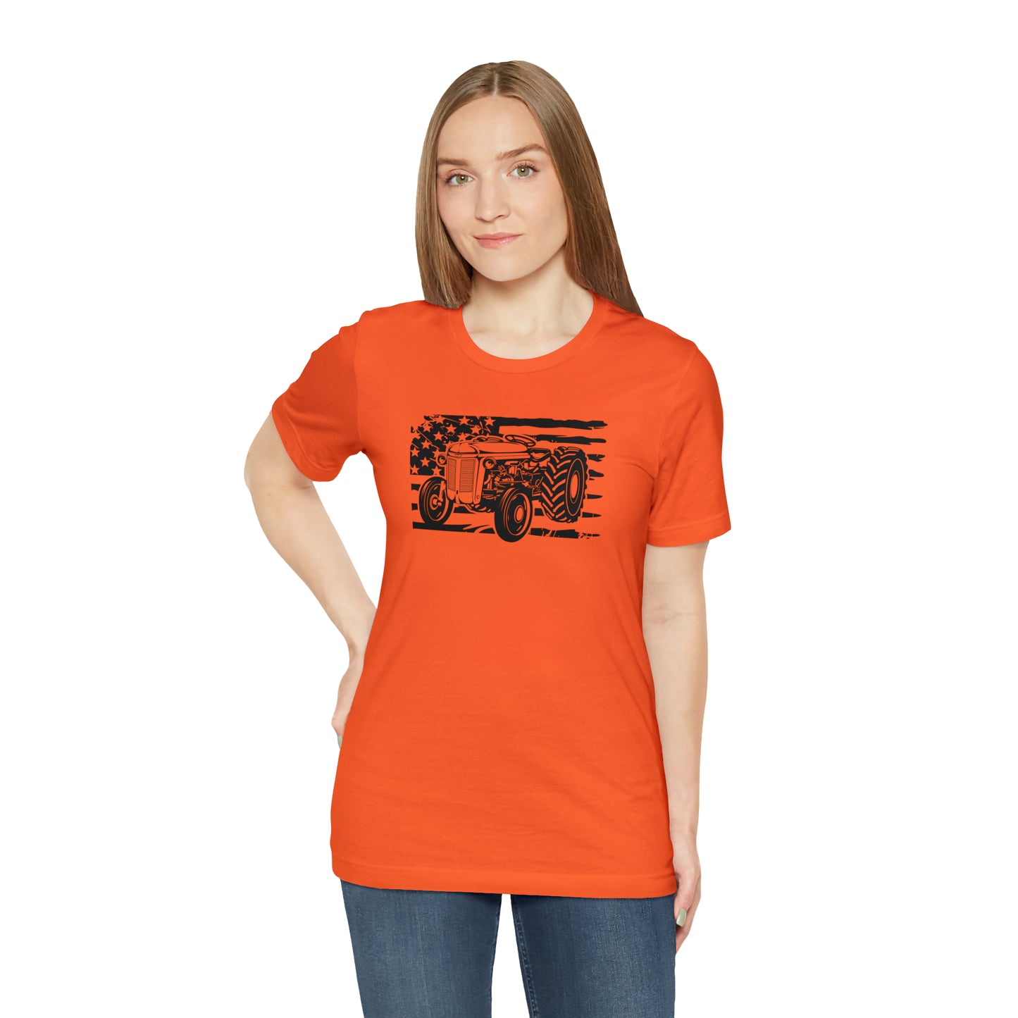 "US Tractor" Unisex Jersey Short Sleeve Tee