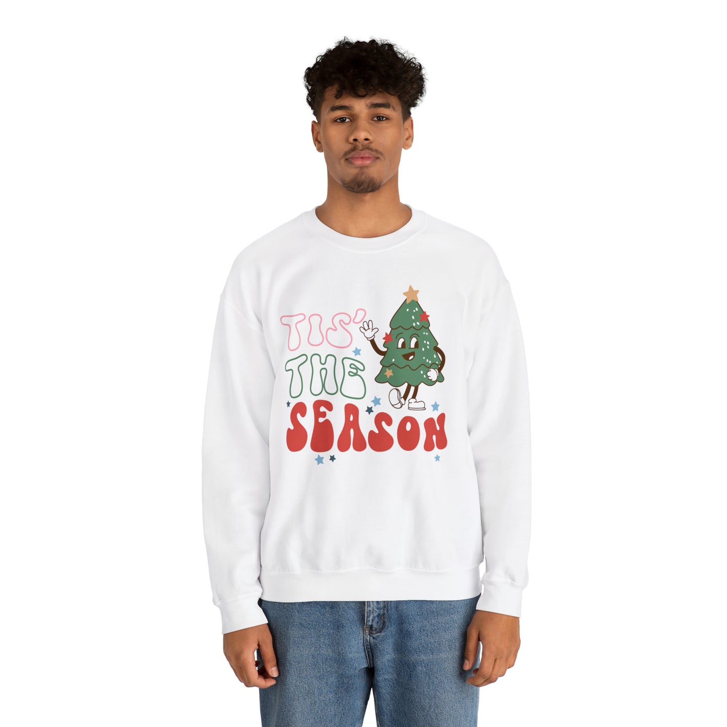 Tis the Season Christmas Unisex Heavy Blend™ Crewneck Sweatshirt