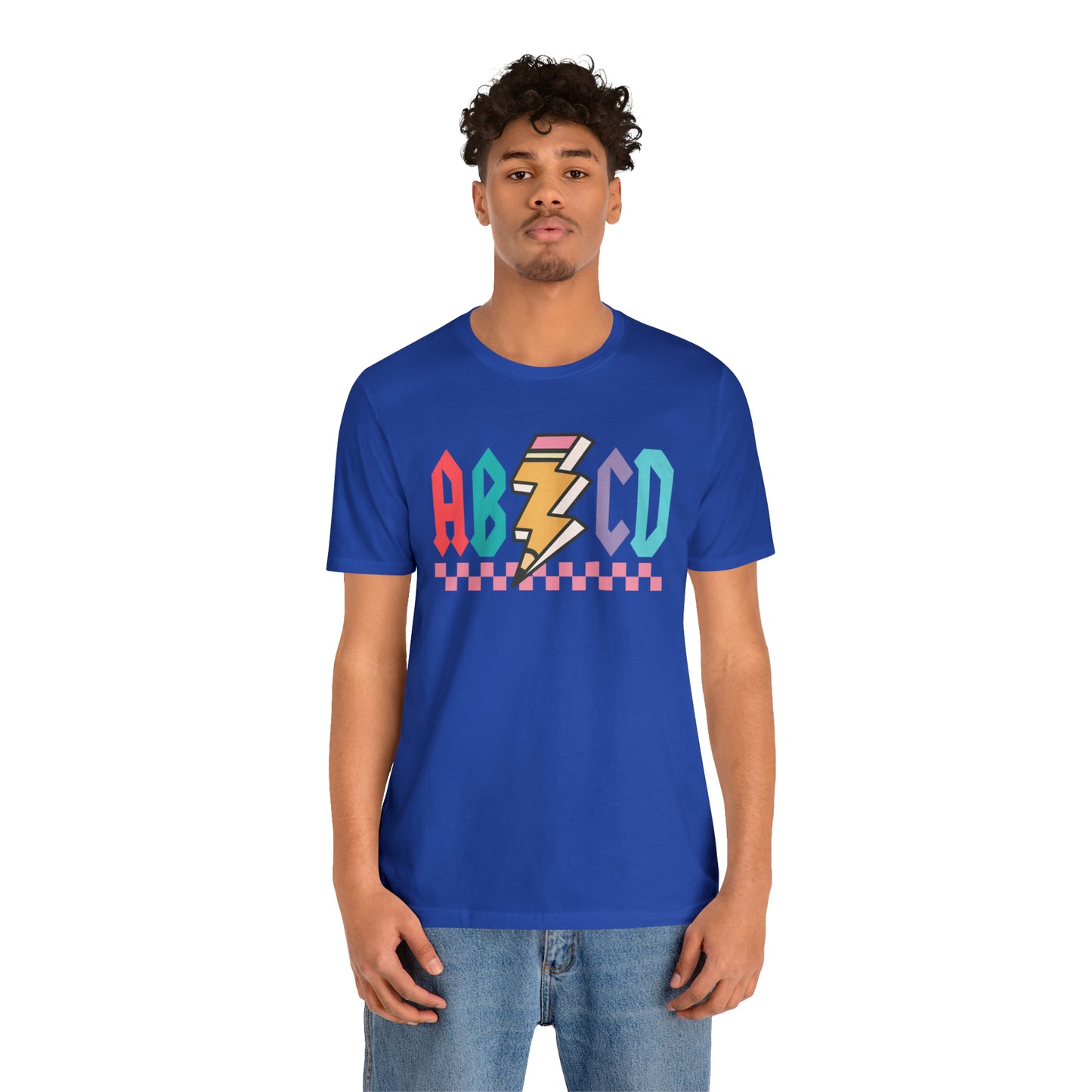 Vintage ABCD Teacher T-Shirt