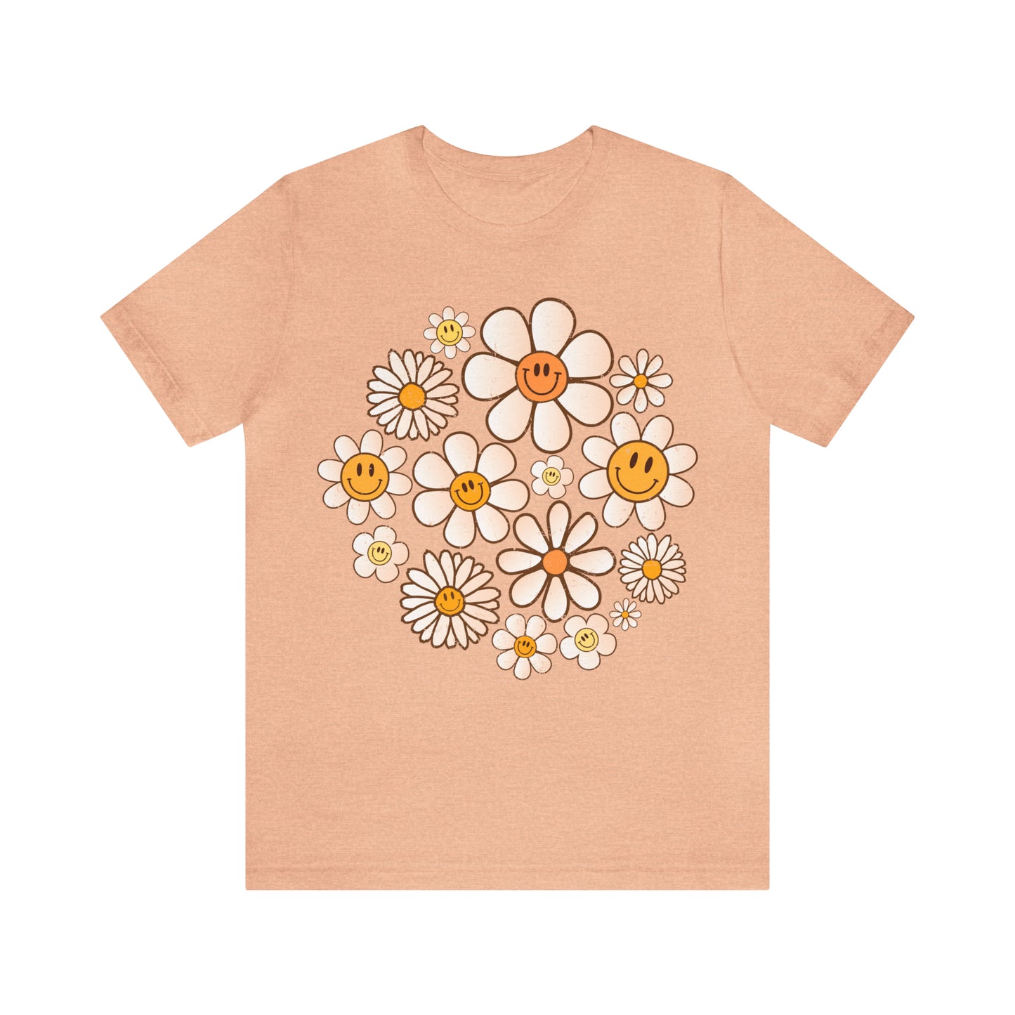 Distressed Smiling Daisies T-Shirt