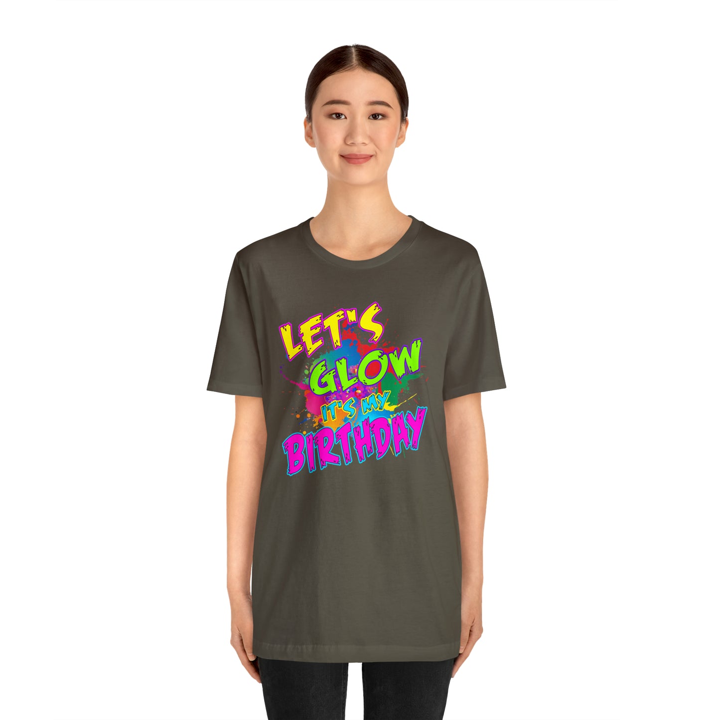 Let's Glow It's My Birthday T-Shirt