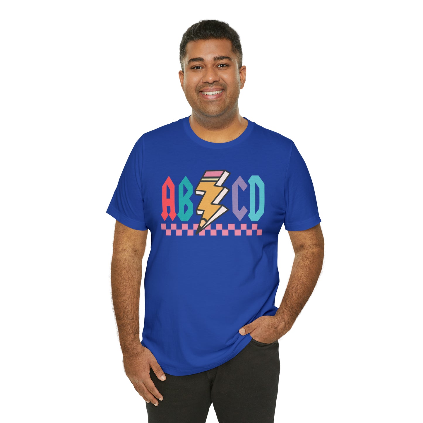 Vintage ABCD Teacher T-Shirt