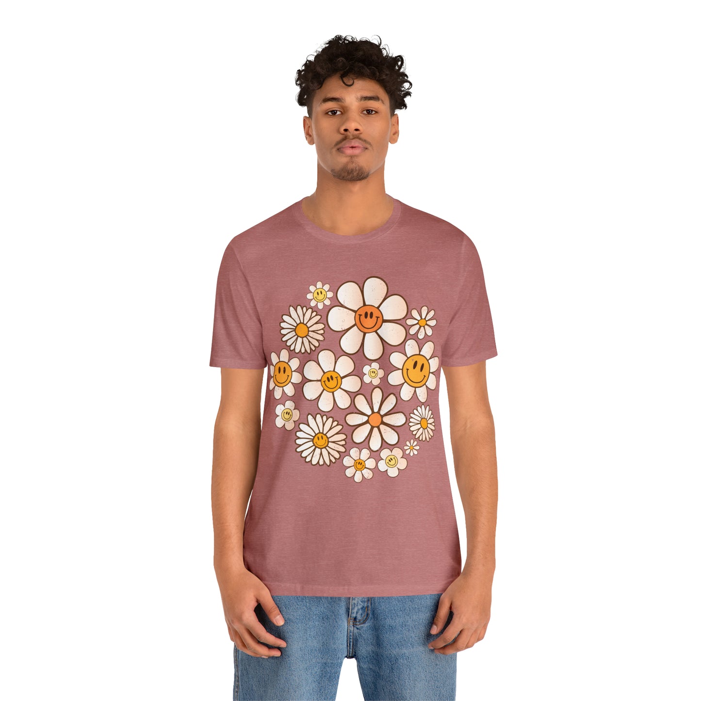 Distressed Smiling Daisies T-Shirt