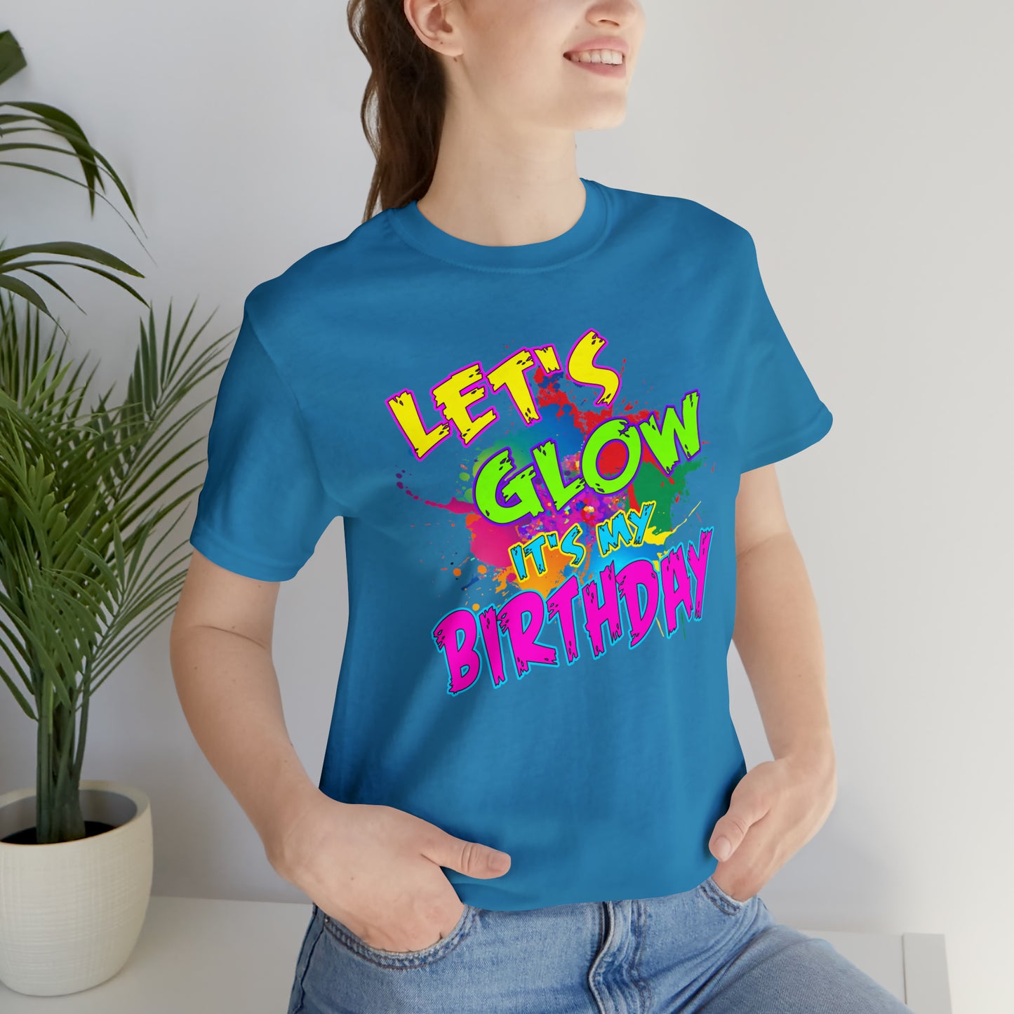 Let's Glow It's My Birthday T-Shirt