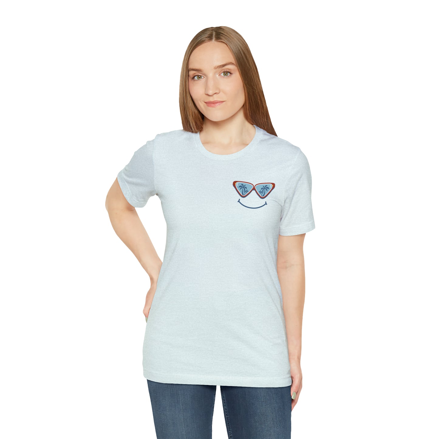 "Teacher on Summer Break Era" (Front and Back Design) Unisex Jersey Short Sleeve Tee