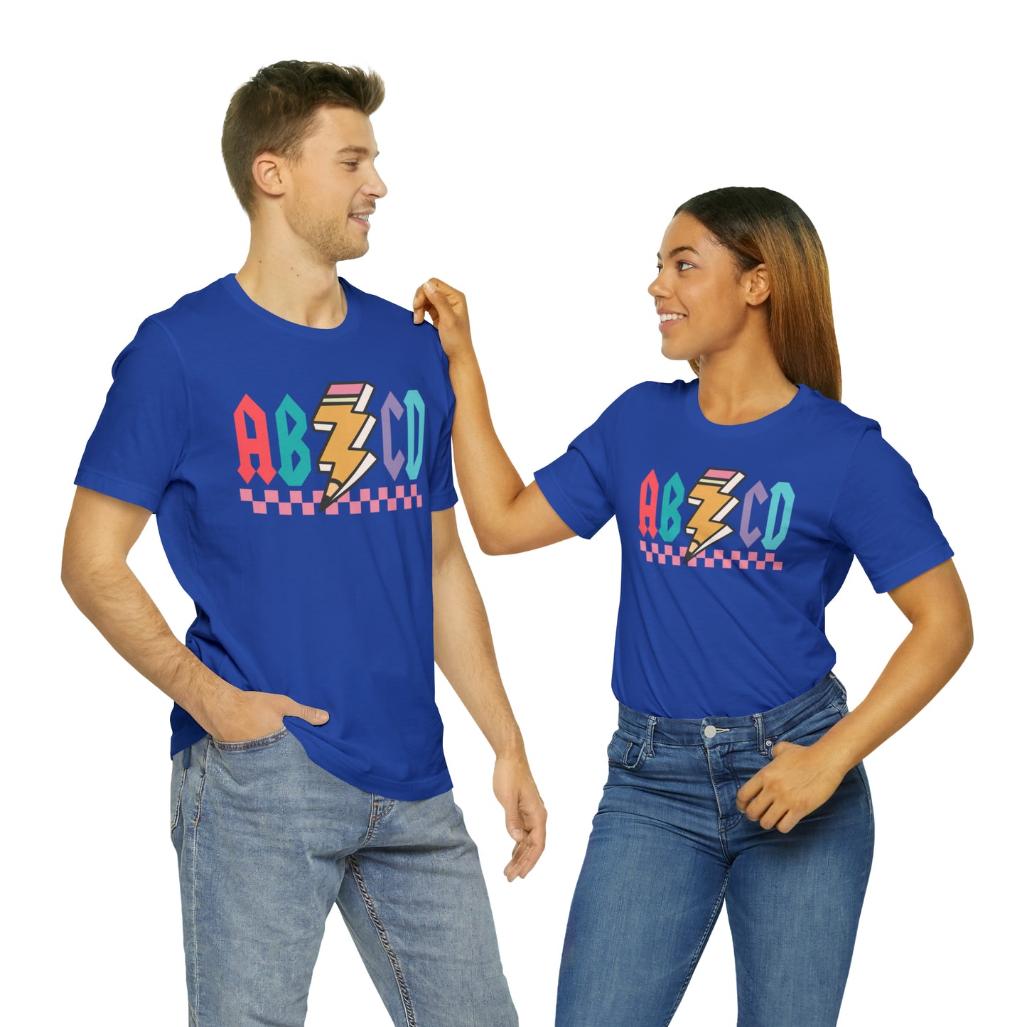 Vintage ABCD Teacher T-Shirt