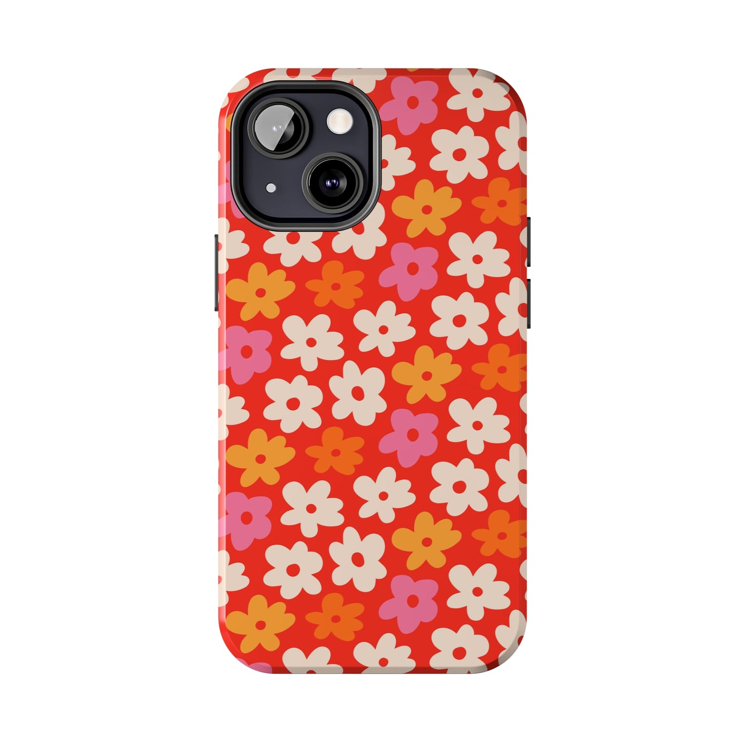 Flower Retro Tough Phone Cases