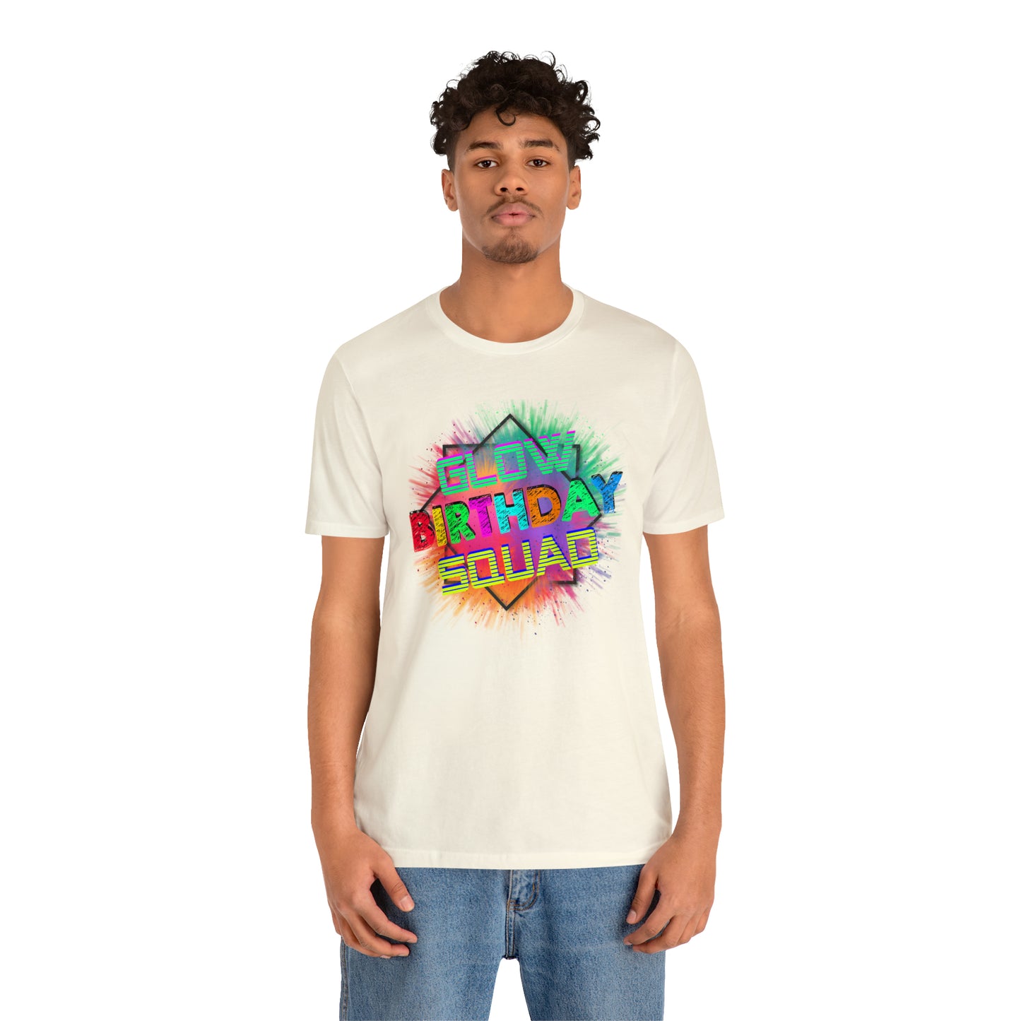 Glow Birthday Squad T-Shirt