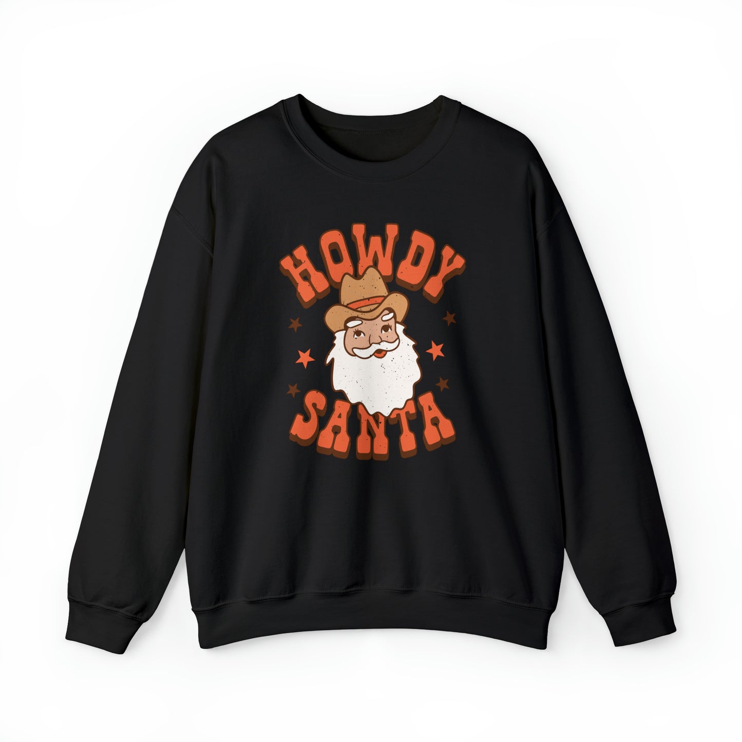 Howdy Santa Heavyweight Crewneck Sweatshirt