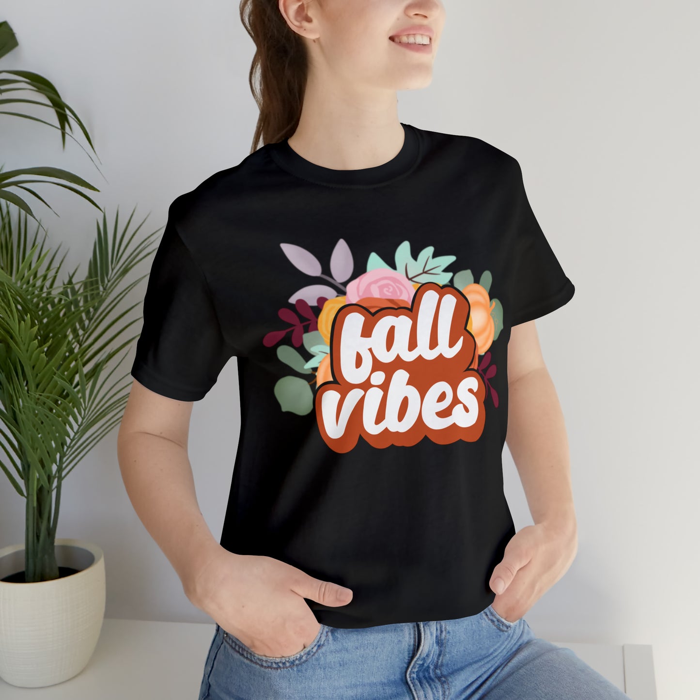 Floral Fall Vibes T-Shirt