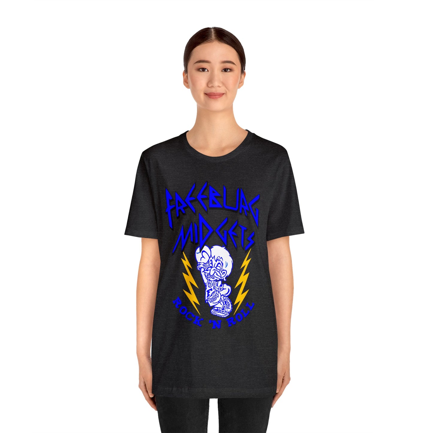 Freeburg Midgets Rock and Roll Bella Jersey Short Sleeve Tee (Unisex)