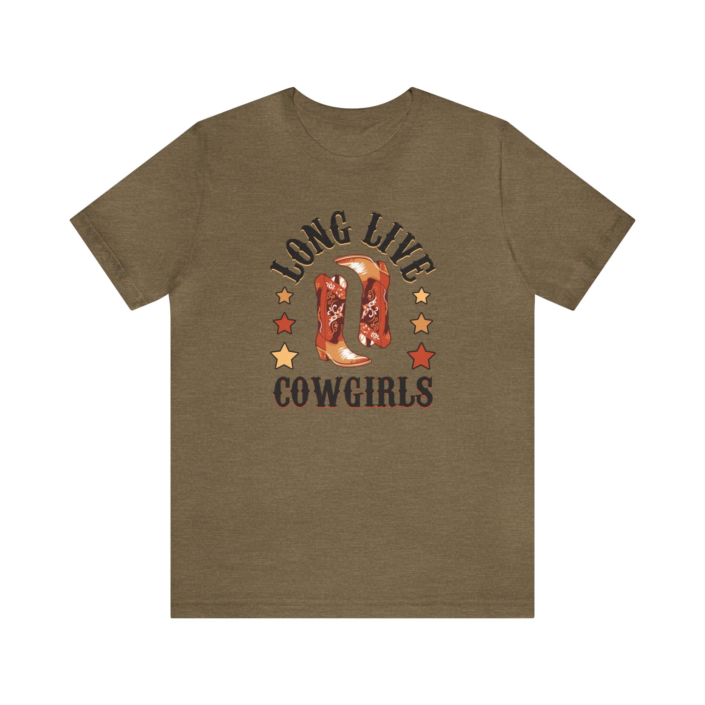 "Long Live Cowgirls" Unisex Jersey Short Sleeve Tee