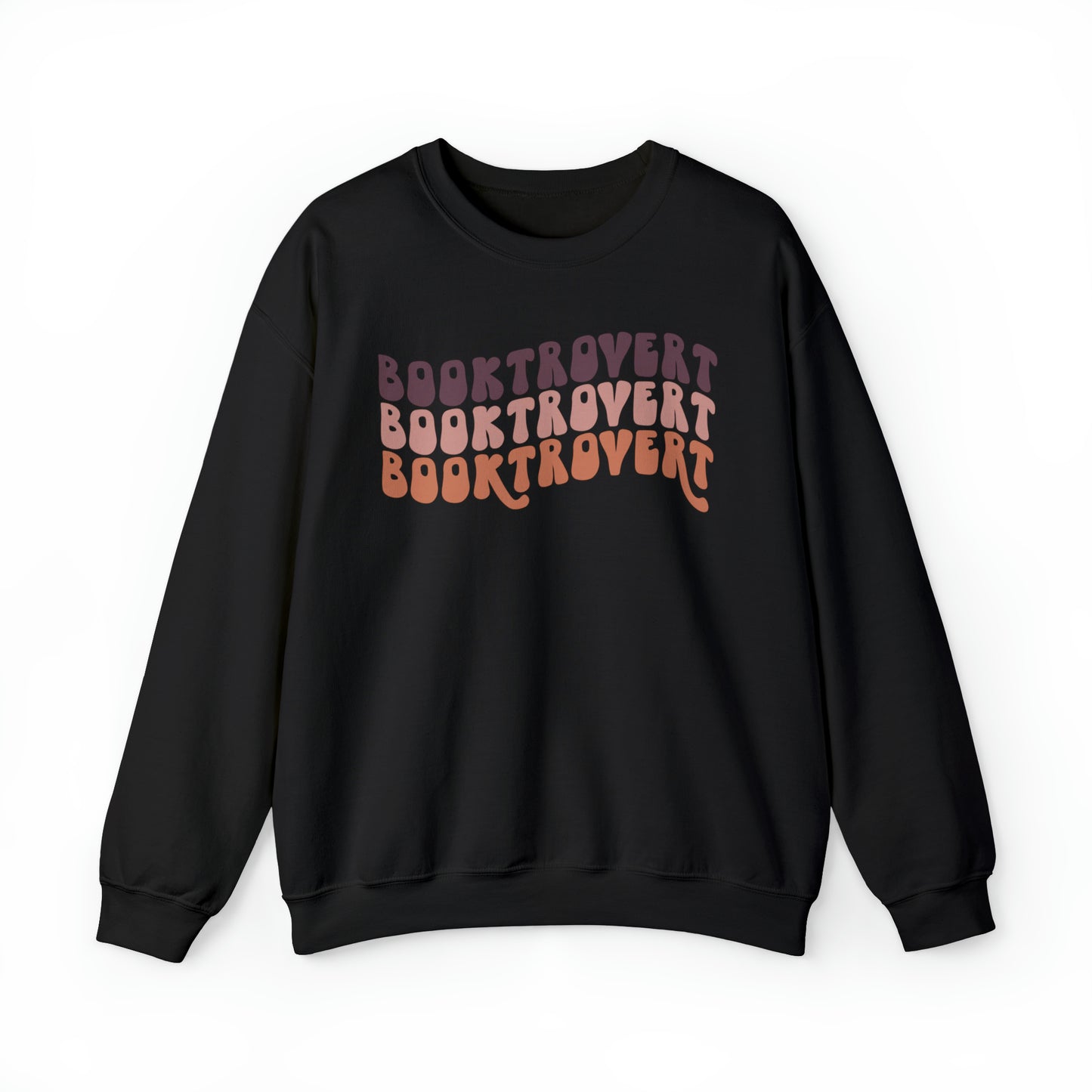 Warm Booktrovert Unisex Heavy Blend Crewneck Sweatshirt