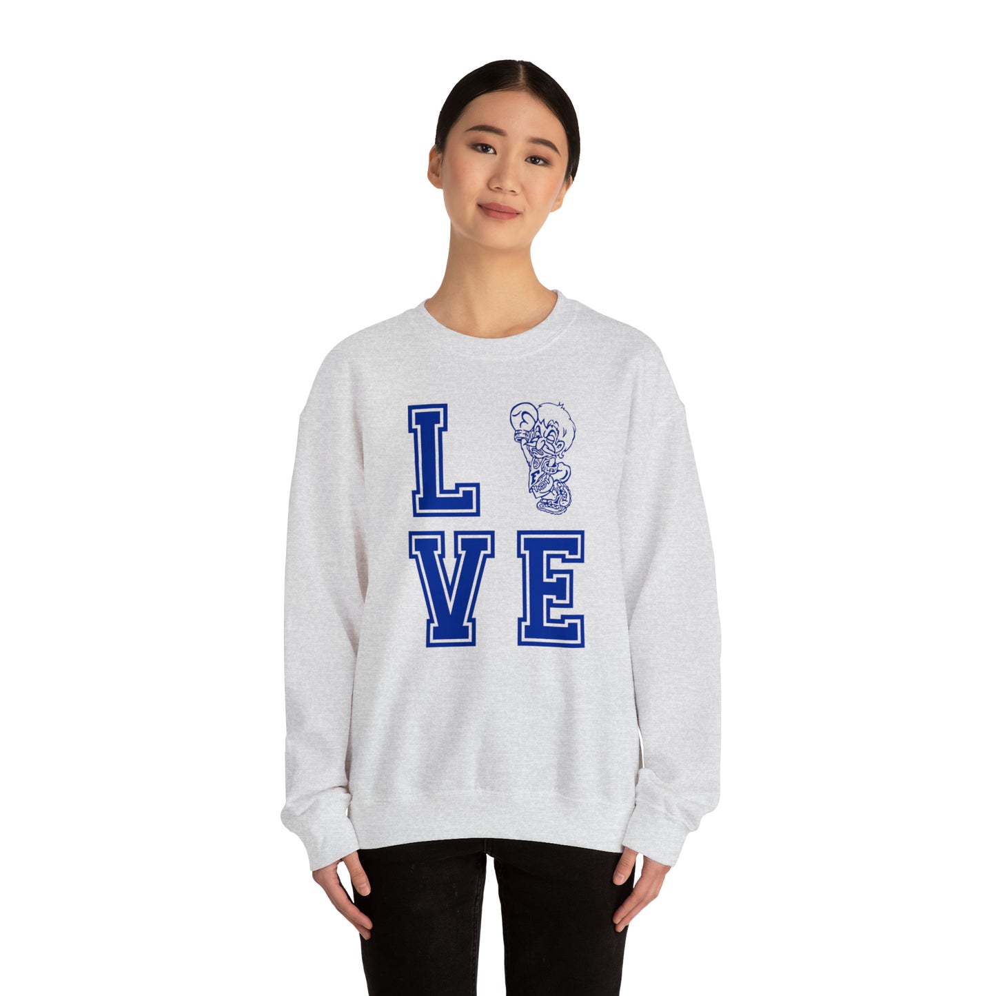 "Love Freeburg Midgets" Unisex Heavy Blend™ Crewneck Sweatshirt