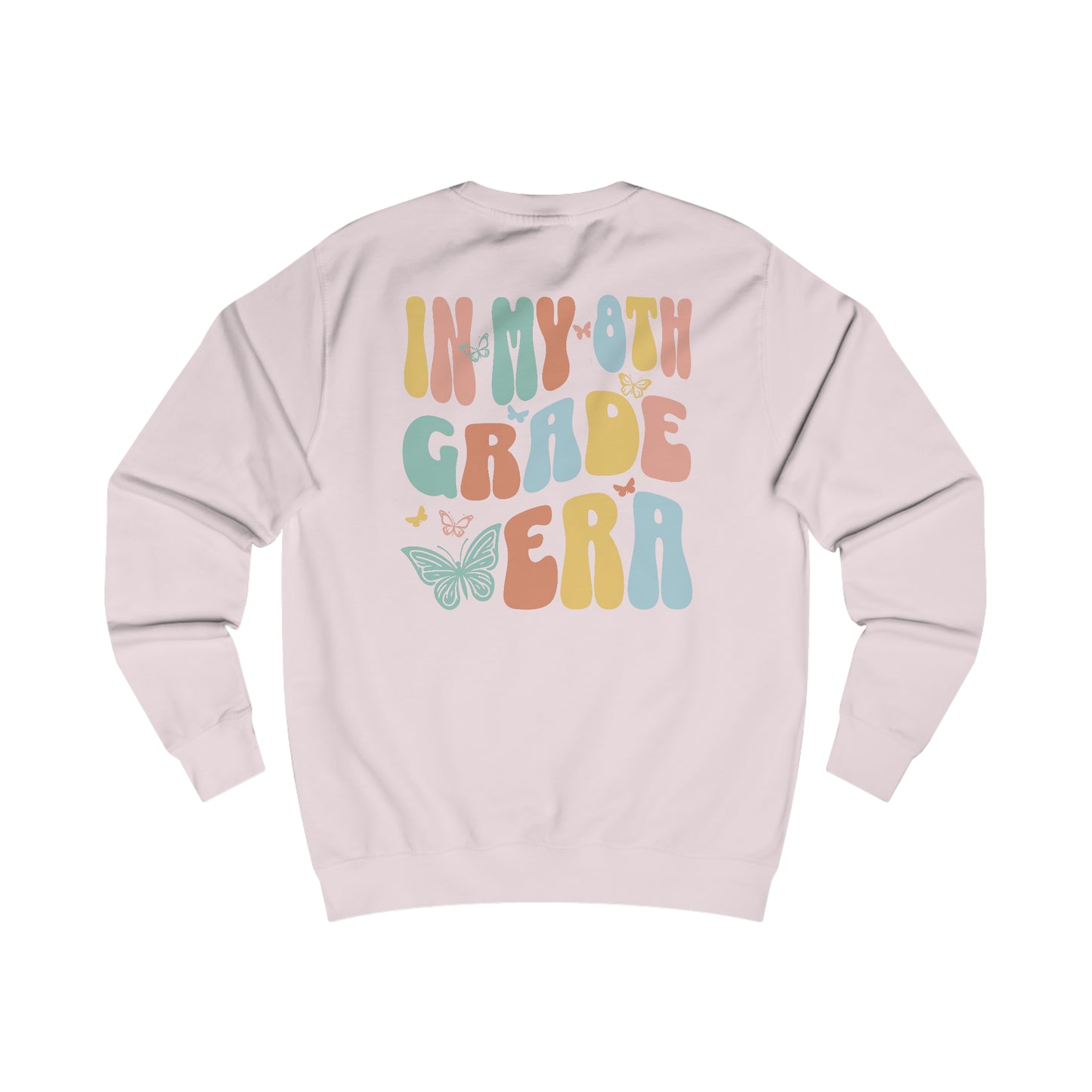 Front and Back Design - In My 8th Grade Era -Unisex Heavy Blend™ Crewneck Sweatshirt