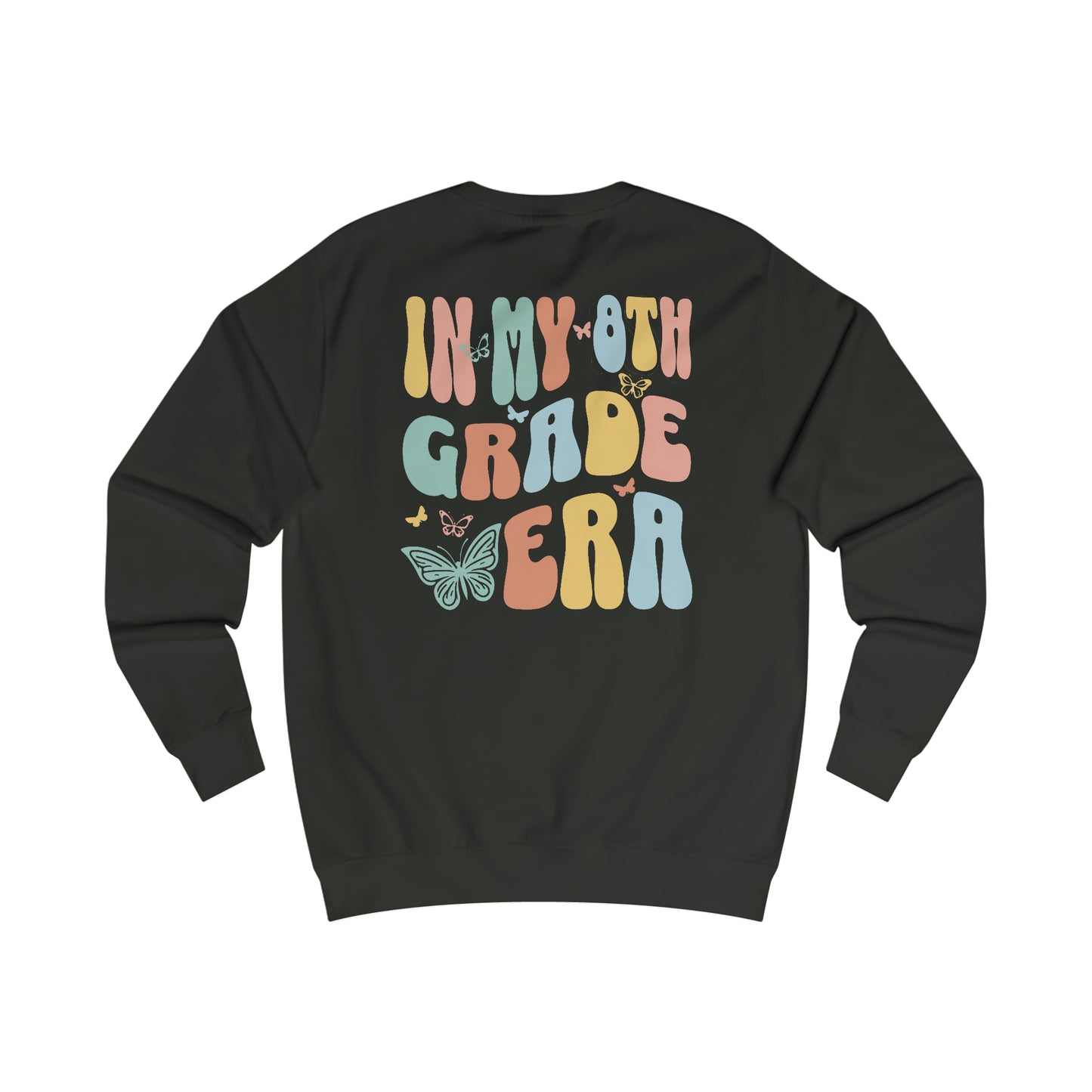 Front and Back Design - In My 8th Grade Era -Unisex Heavy Blend™ Crewneck Sweatshirt