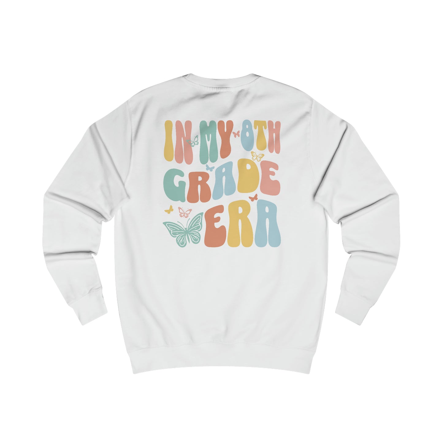 Front and Back Design - In My 8th Grade Era -Unisex Heavy Blend™ Crewneck Sweatshirt