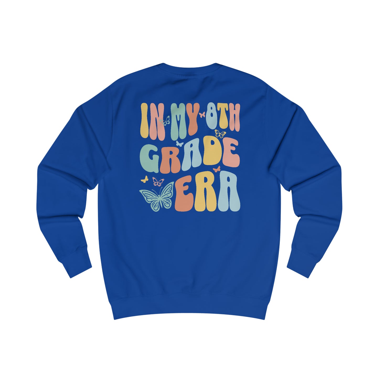 Front and Back Design - In My 8th Grade Era -Unisex Heavy Blend™ Crewneck Sweatshirt