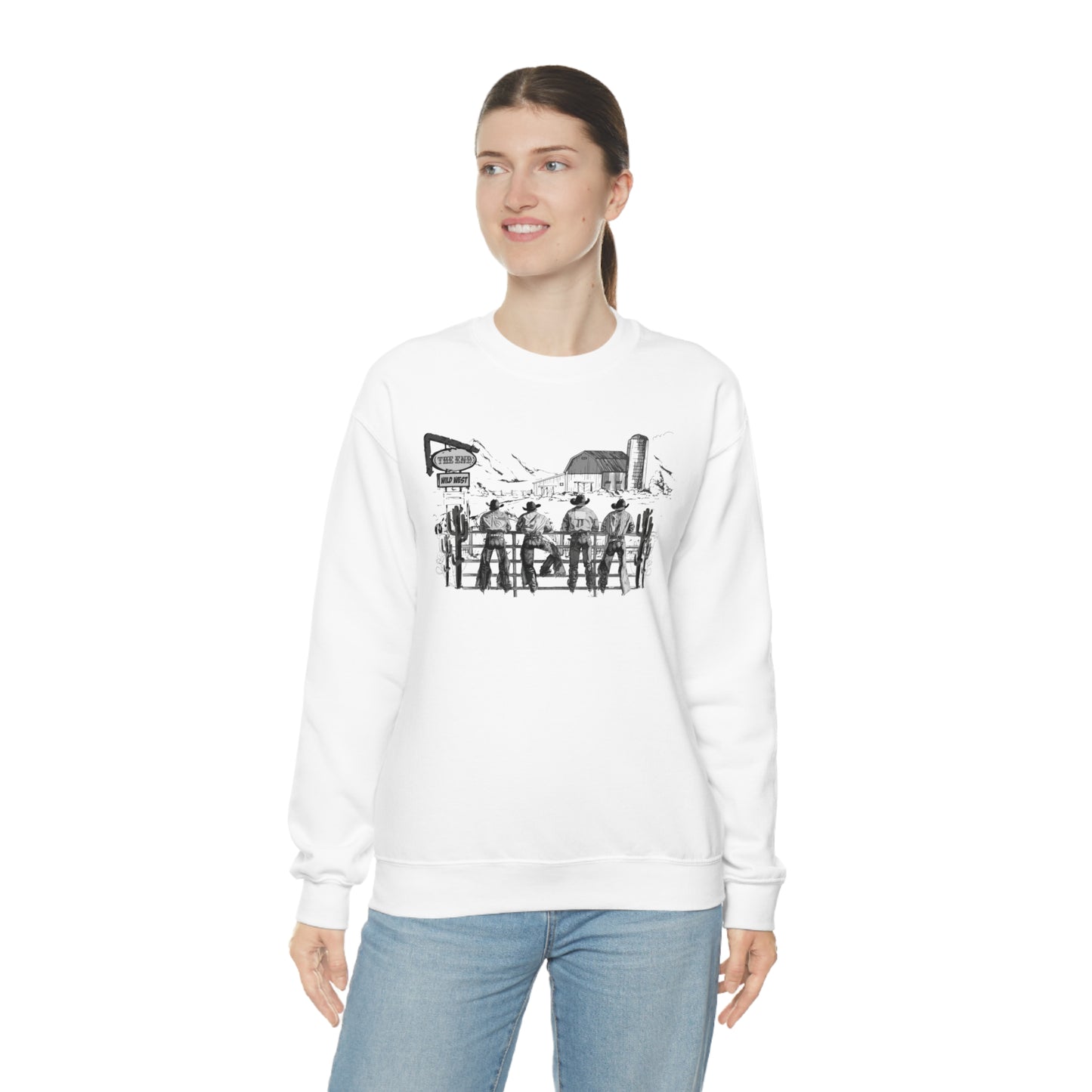 "Rodeo Cowboys" - Unisex Heavy Blend™ Crewneck Sweatshirt