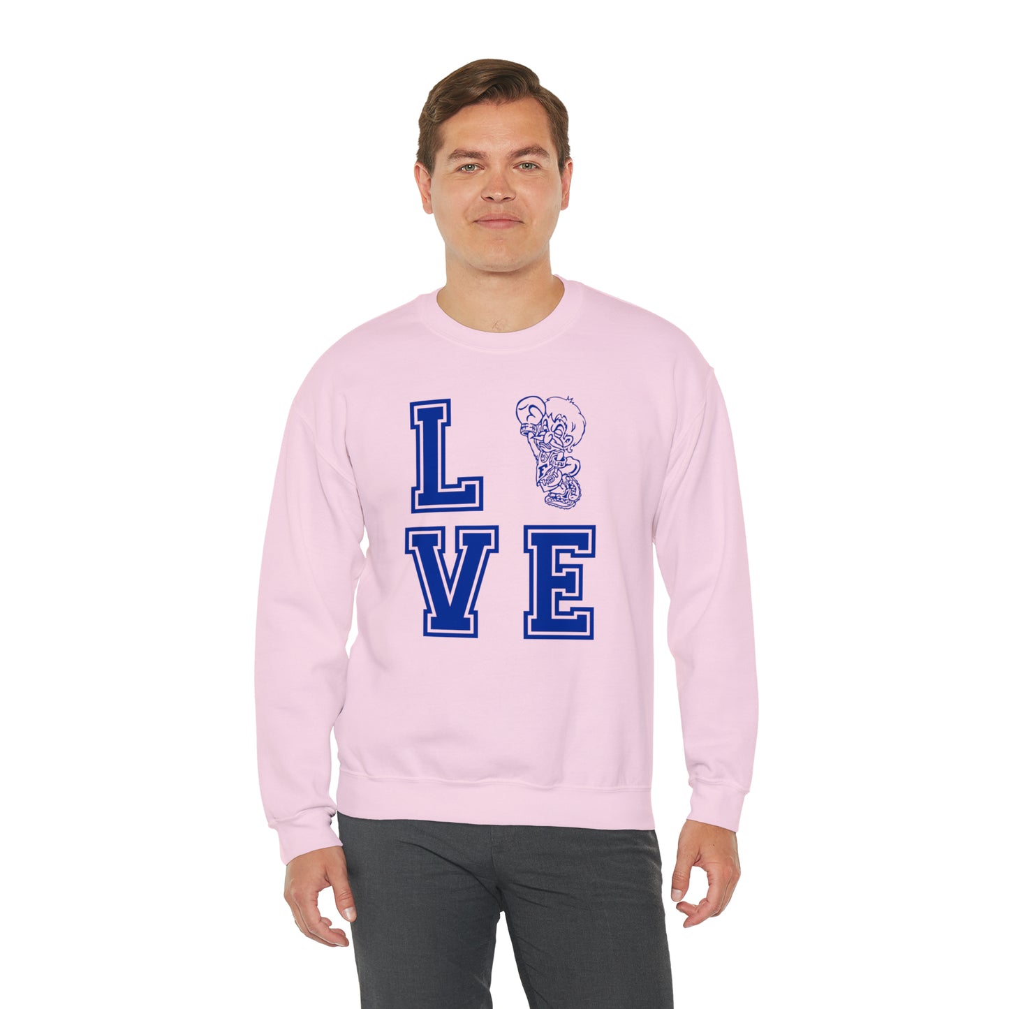 "Love Freeburg Midgets" Unisex Heavy Blend™ Crewneck Sweatshirt