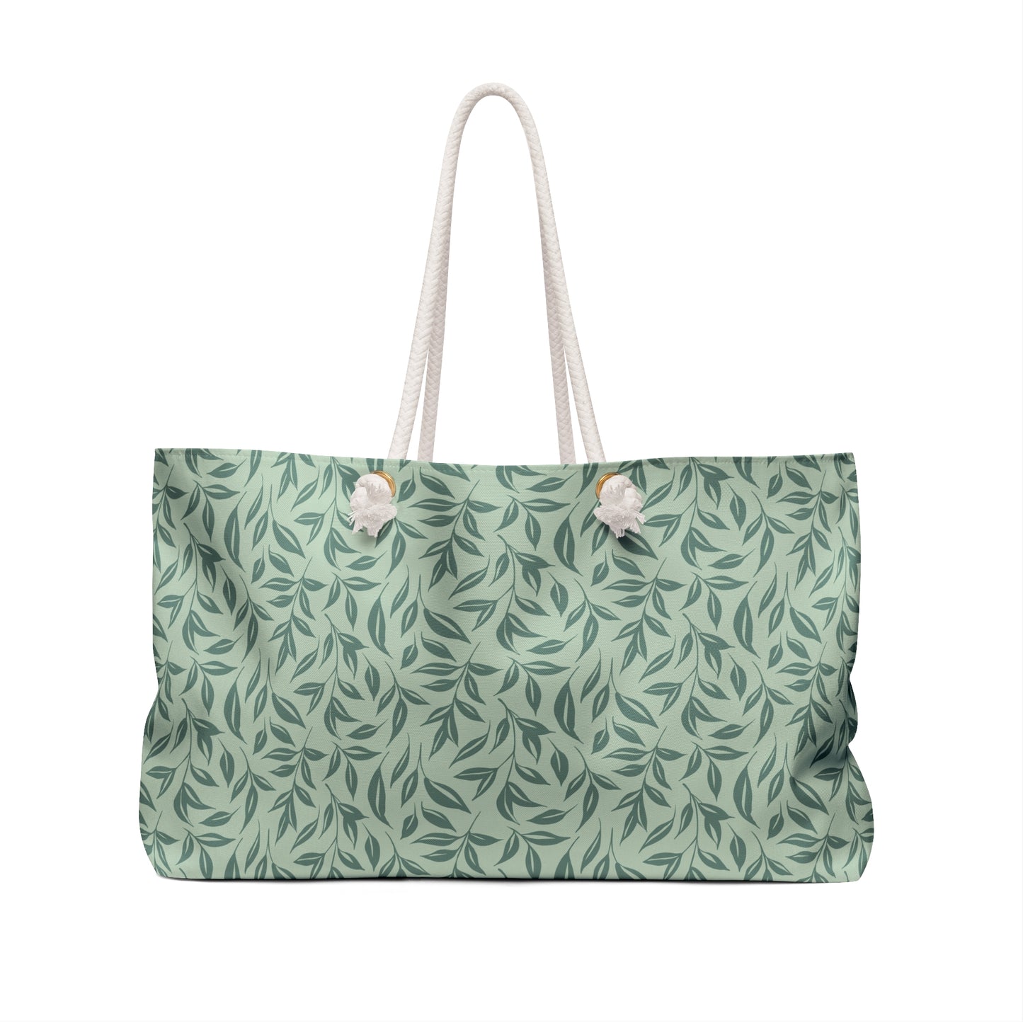 Green Leafy Vines Weekender Bag