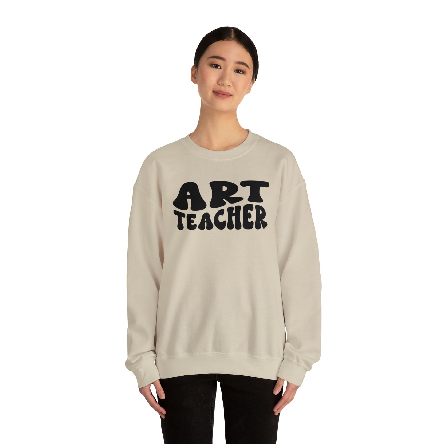 Art Teacher Heavyweight Crewneck Sweatshirt