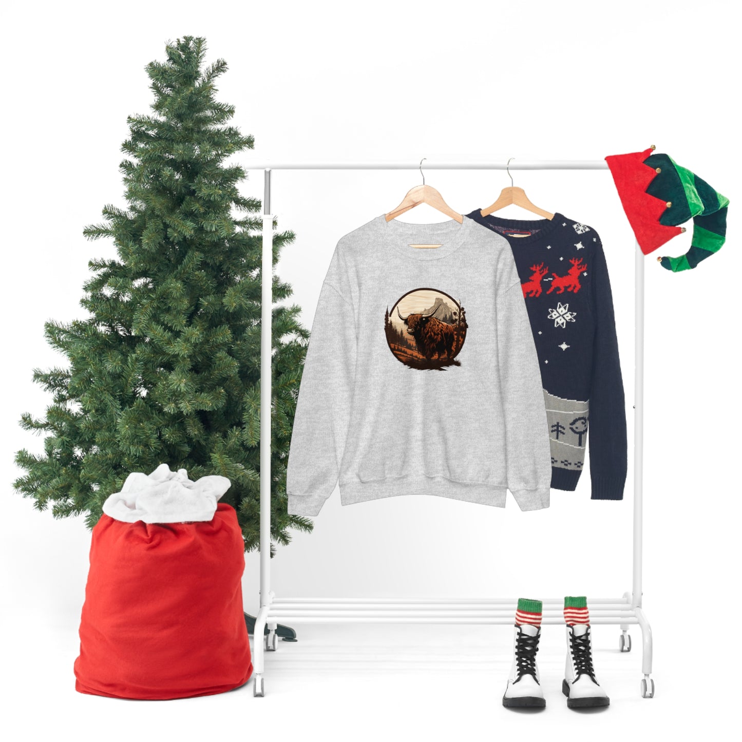 Vintage Buffalo Unisex Heavy Blend™ Crewneck Sweatshirt