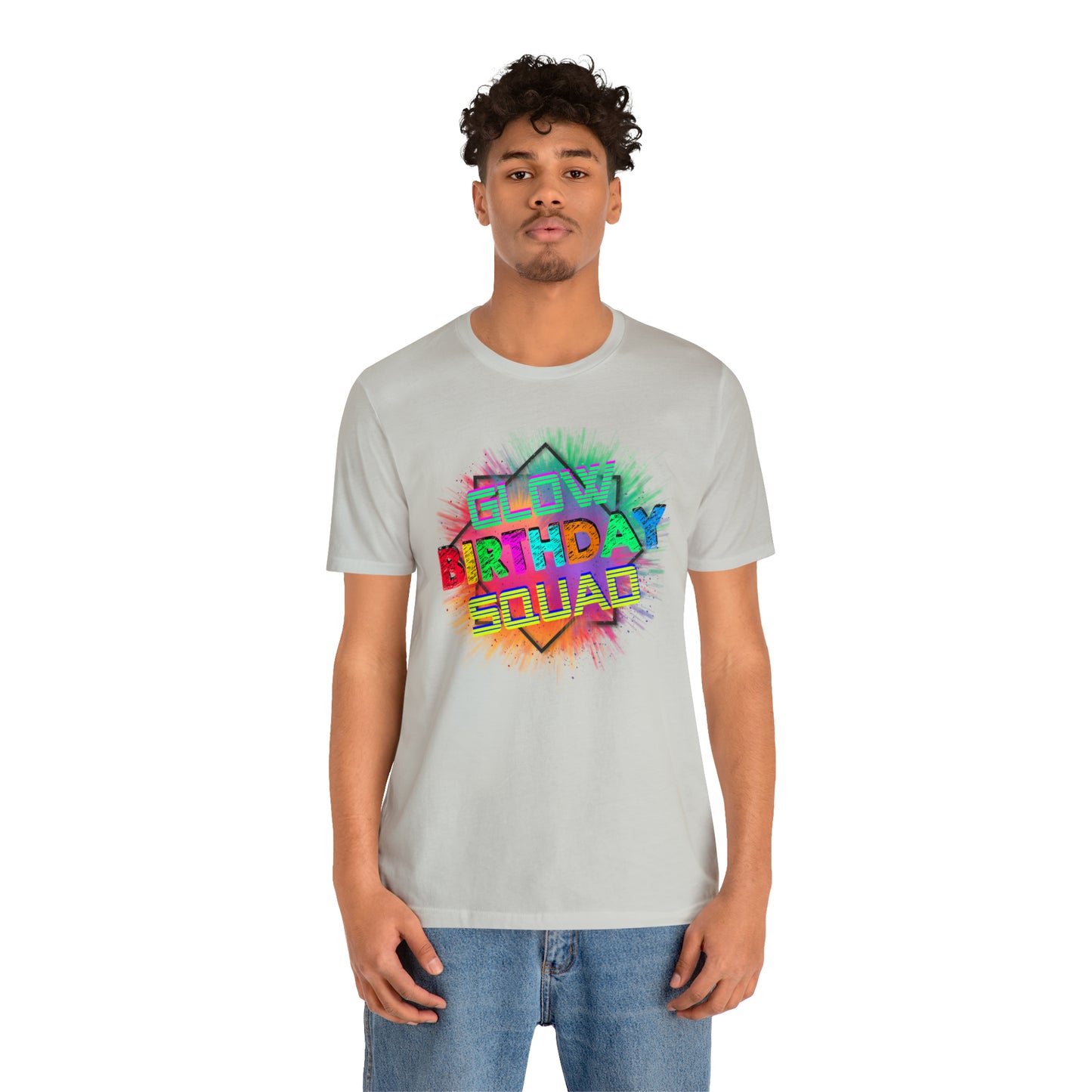 Glow Birthday Squad T-Shirt