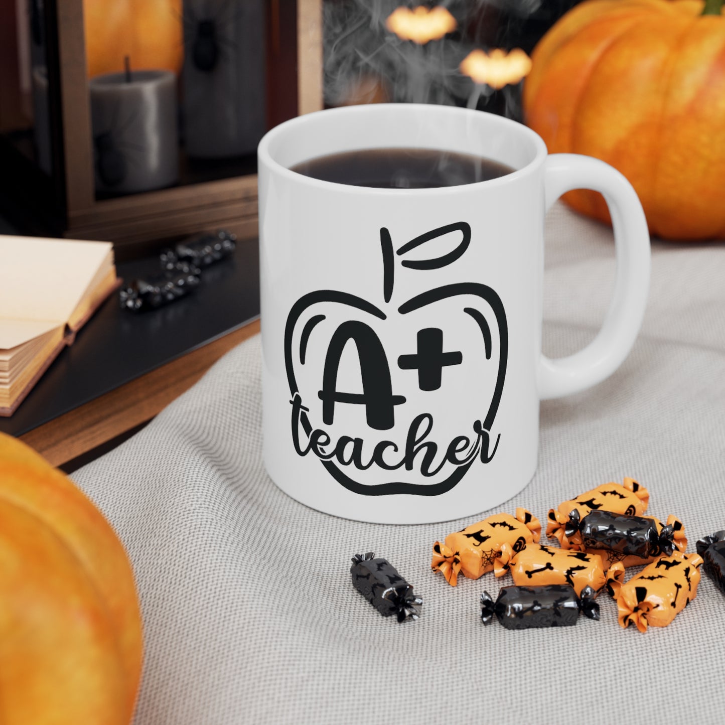 A+ Teacher Ceramic Mug 11oz