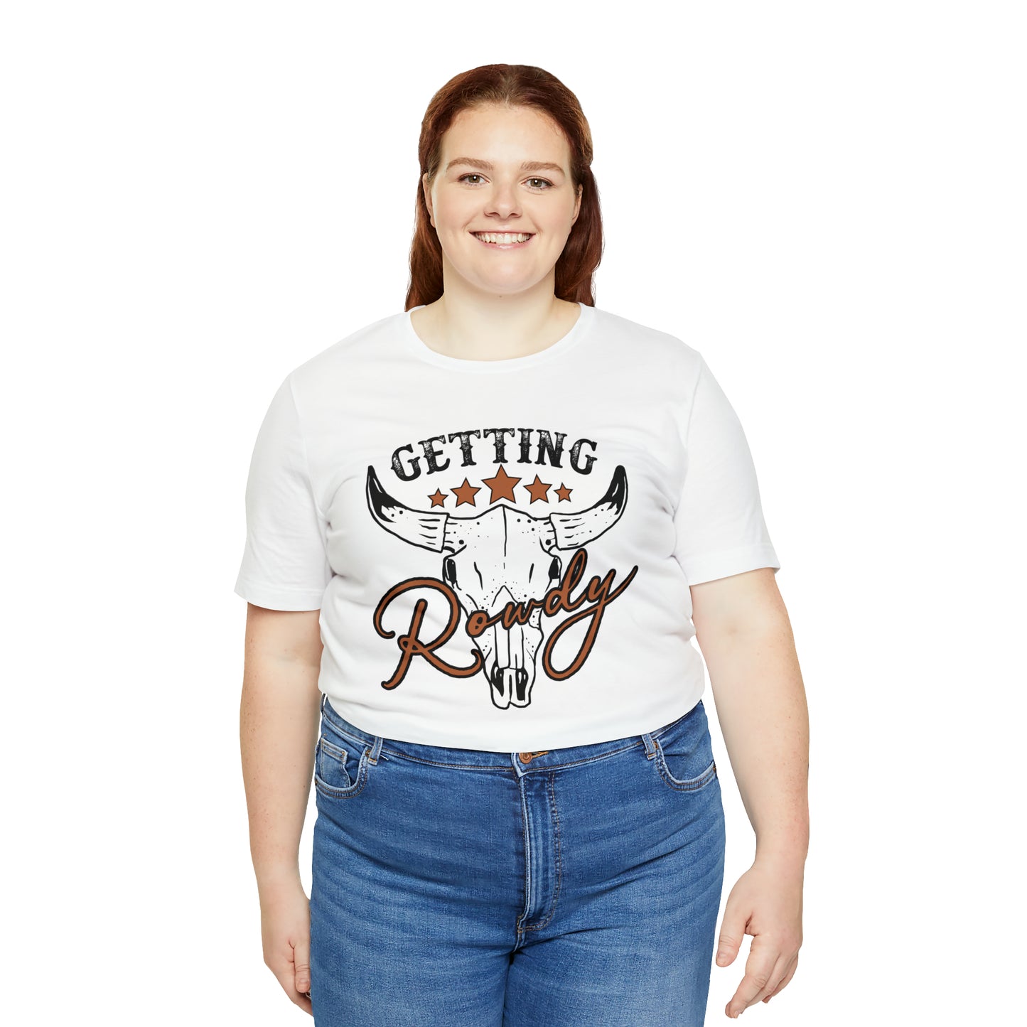 Vintage Getting Rowdy Party/ Bridesmaid/ Groomsman T-Shirt - Black Ink