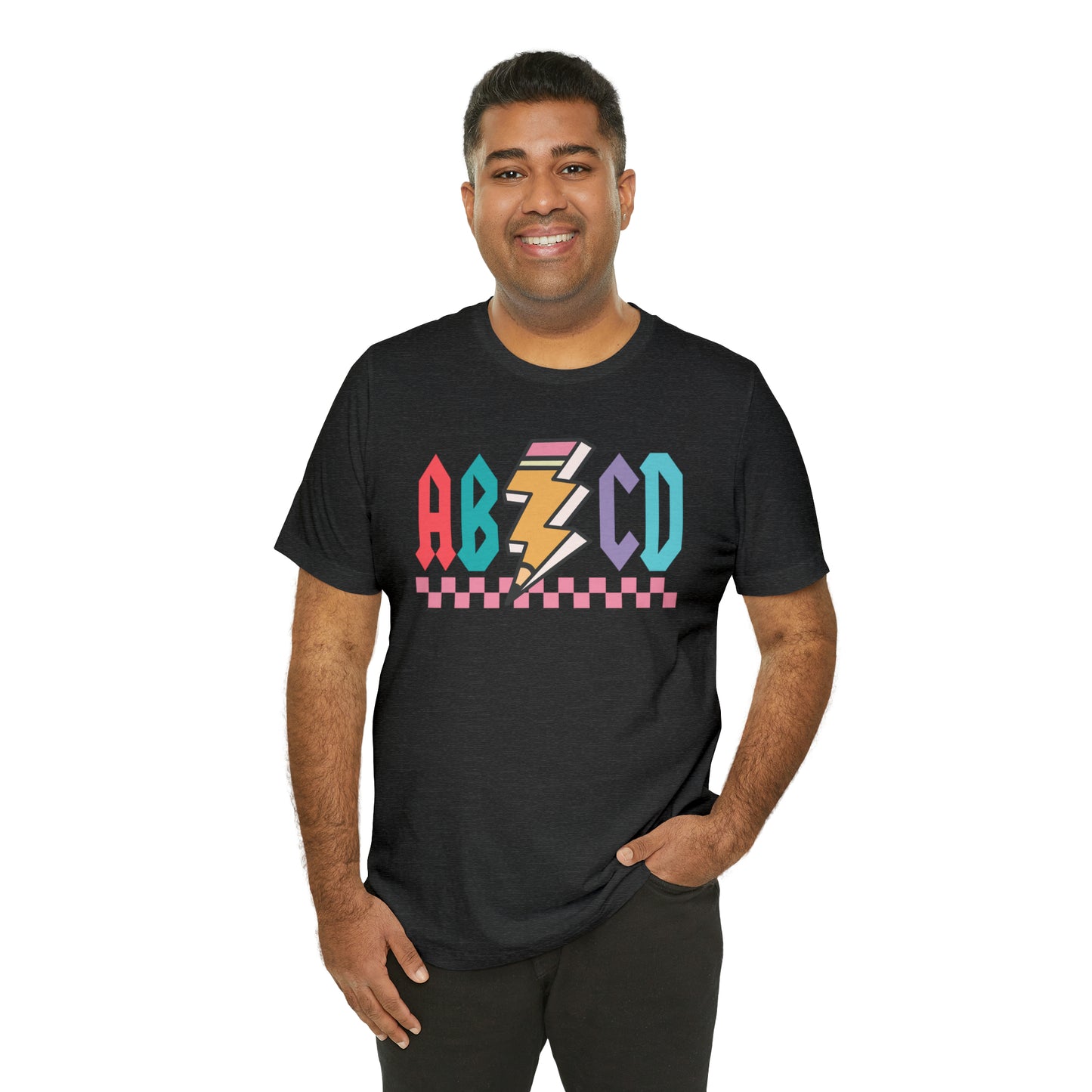 Vintage ABCD Teacher T-Shirt