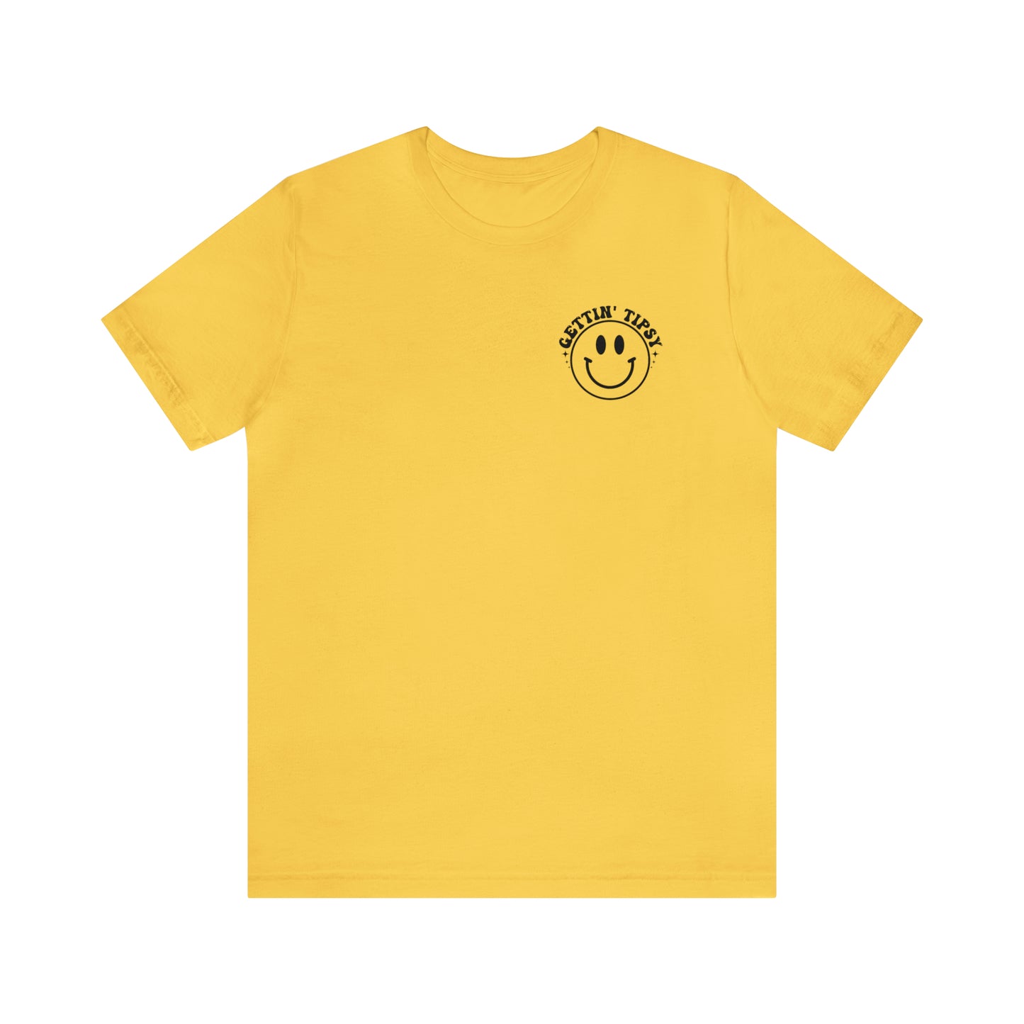"Errbody in the Lake Gettin' Tipsy" (Front and Back Design) Unisex Jersey Short Sleeve Tee