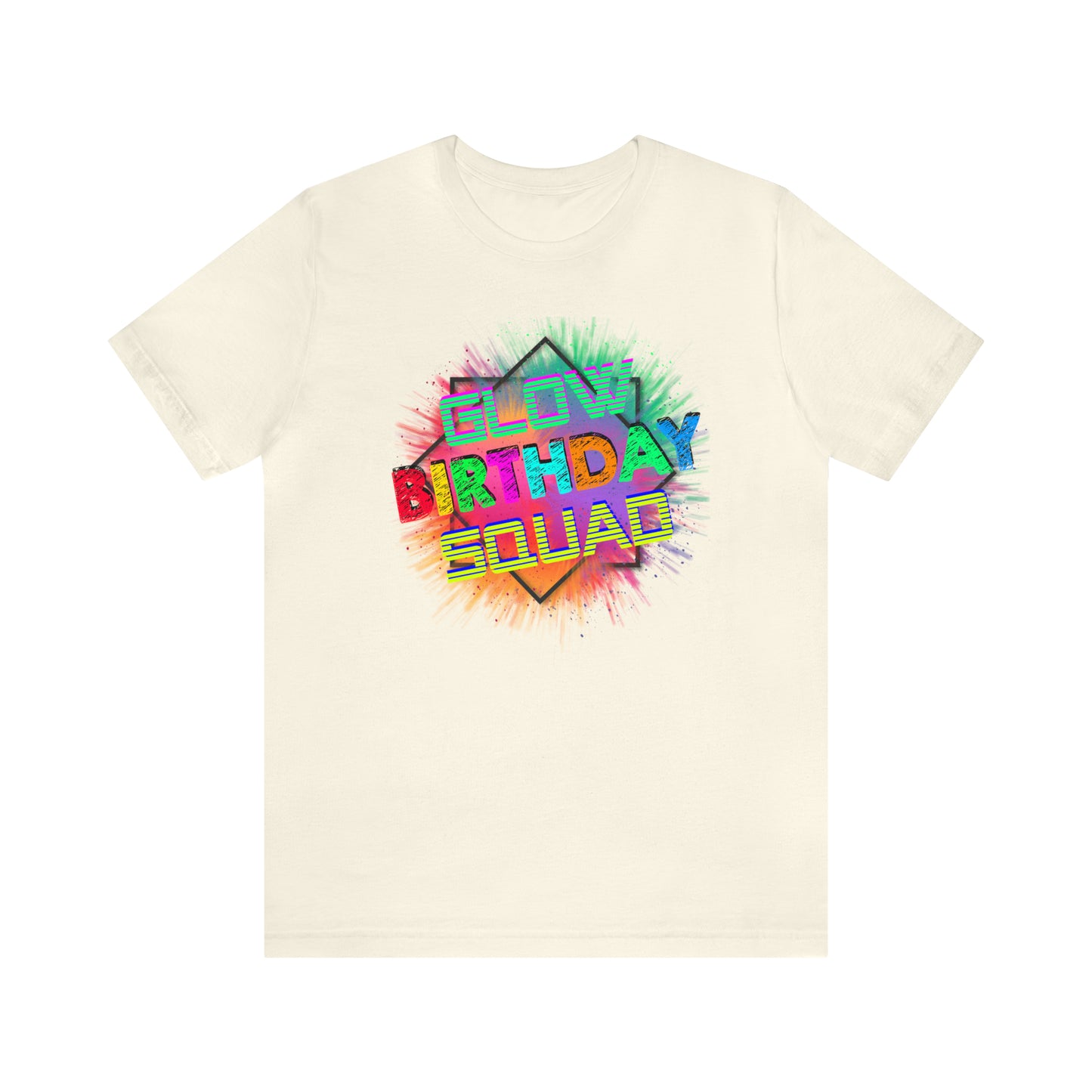 Glow Birthday Squad T-Shirt
