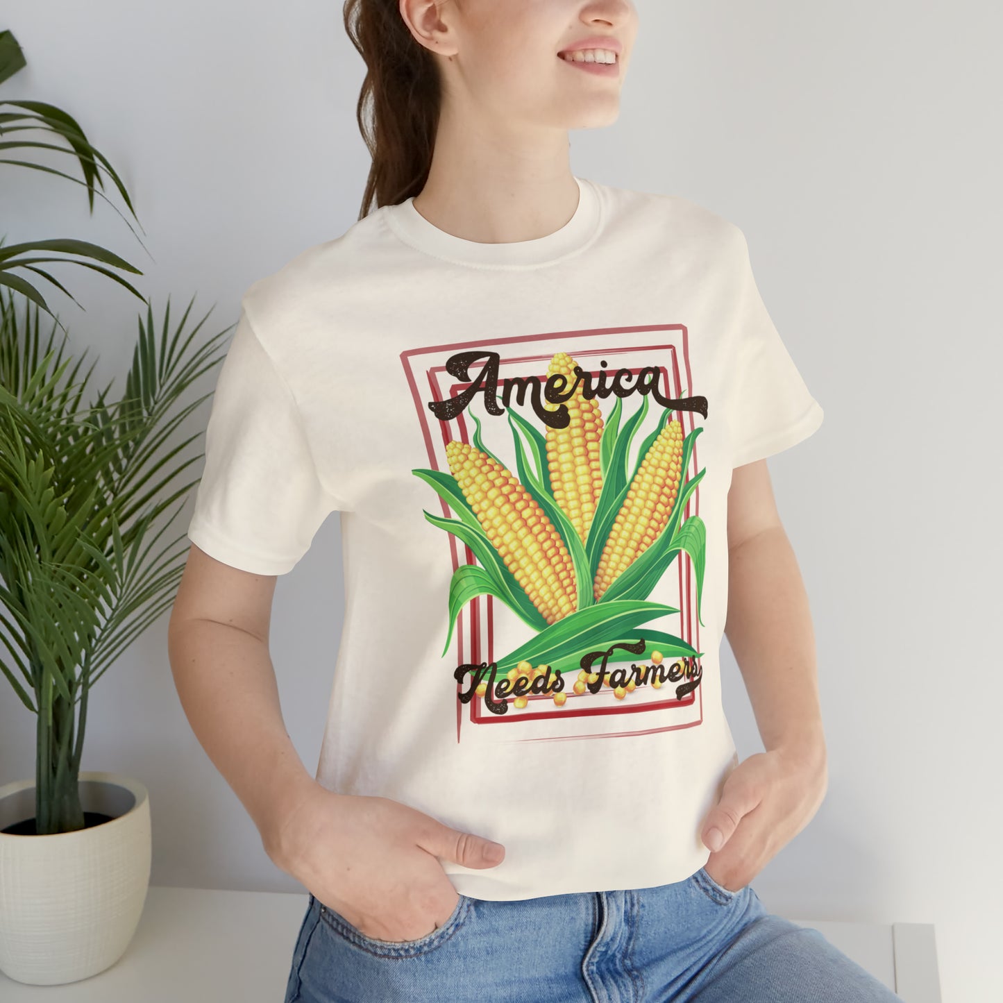 America Needs Farmers Unisex Jersey Short Sleeve Tee