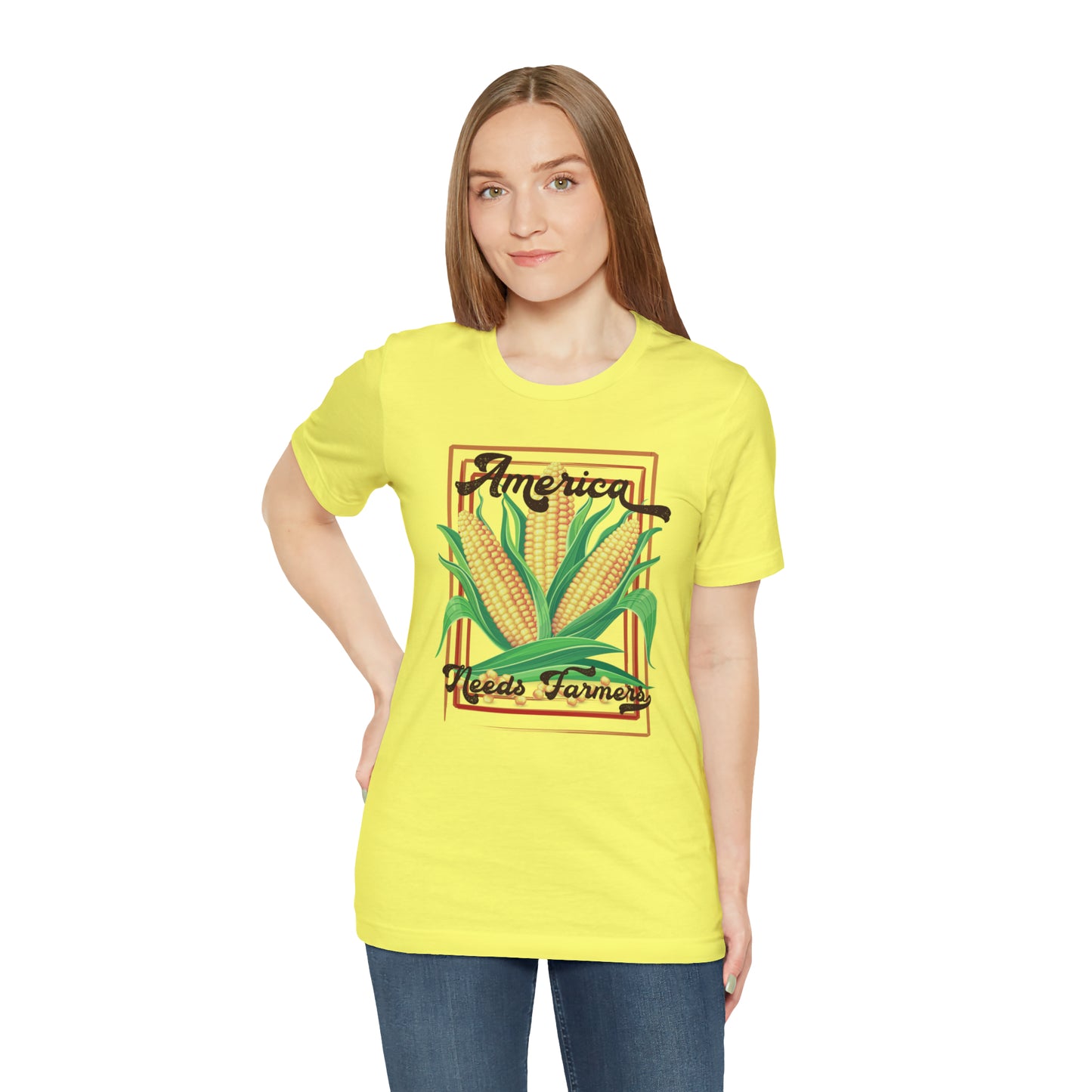 America Needs Farmers Unisex Jersey Short Sleeve Tee