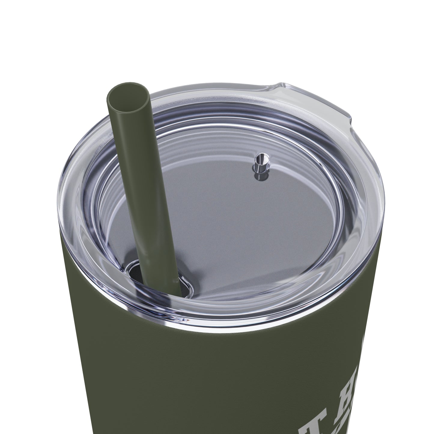 Smithton Cougars Skinny Tumbler with Straw, 20oz