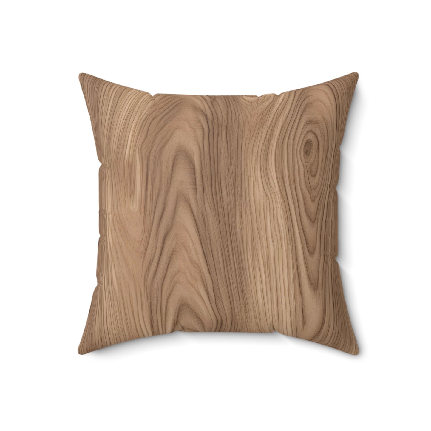 Distressed Merry Griswold's Christmas Tree Station Wagon Holiday Polyester Square Pillow