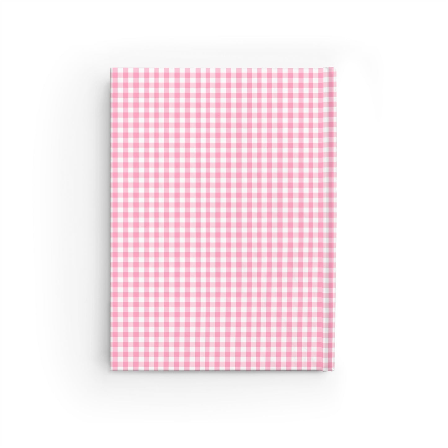 Dolly Portrait Pink Checkerboard Journal