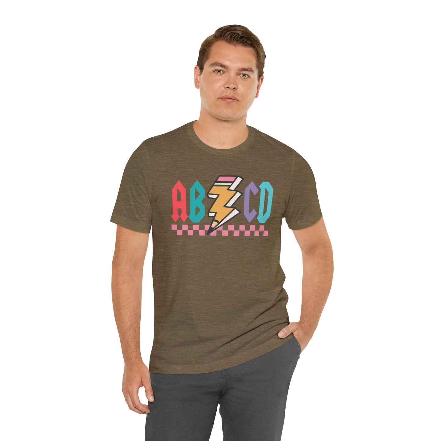 Vintage ABCD Teacher T-Shirt