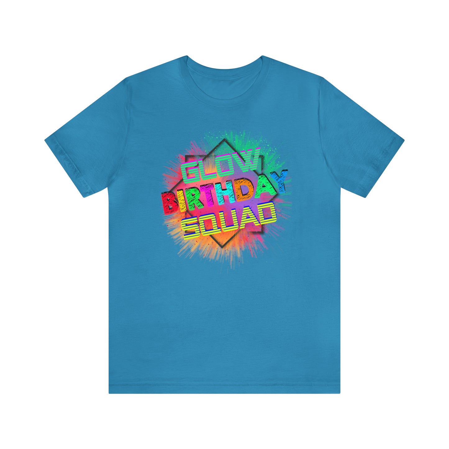 Glow Birthday Squad T-Shirt