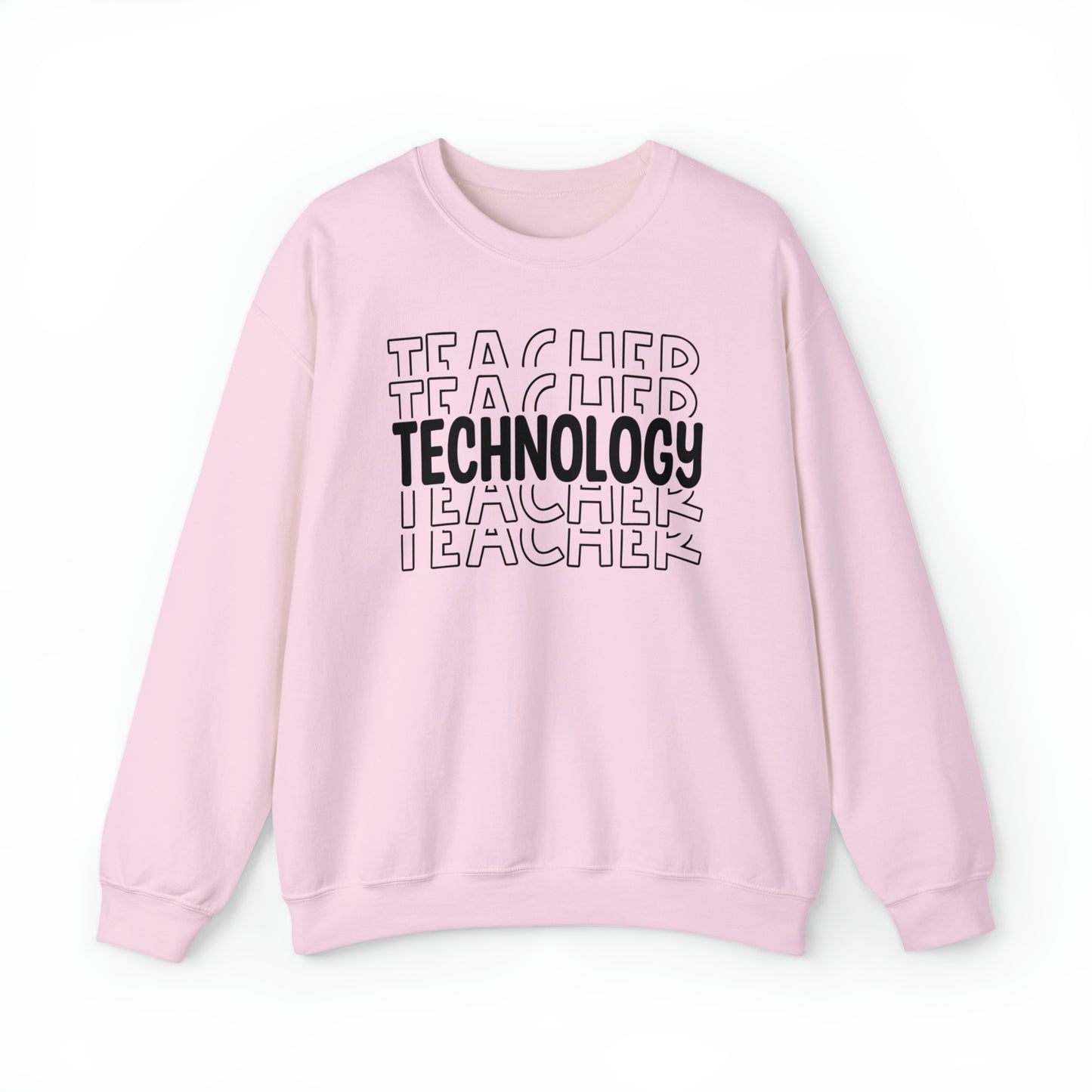 Technology Teacher Lined Heavyweight Crewneck Sweatshirt